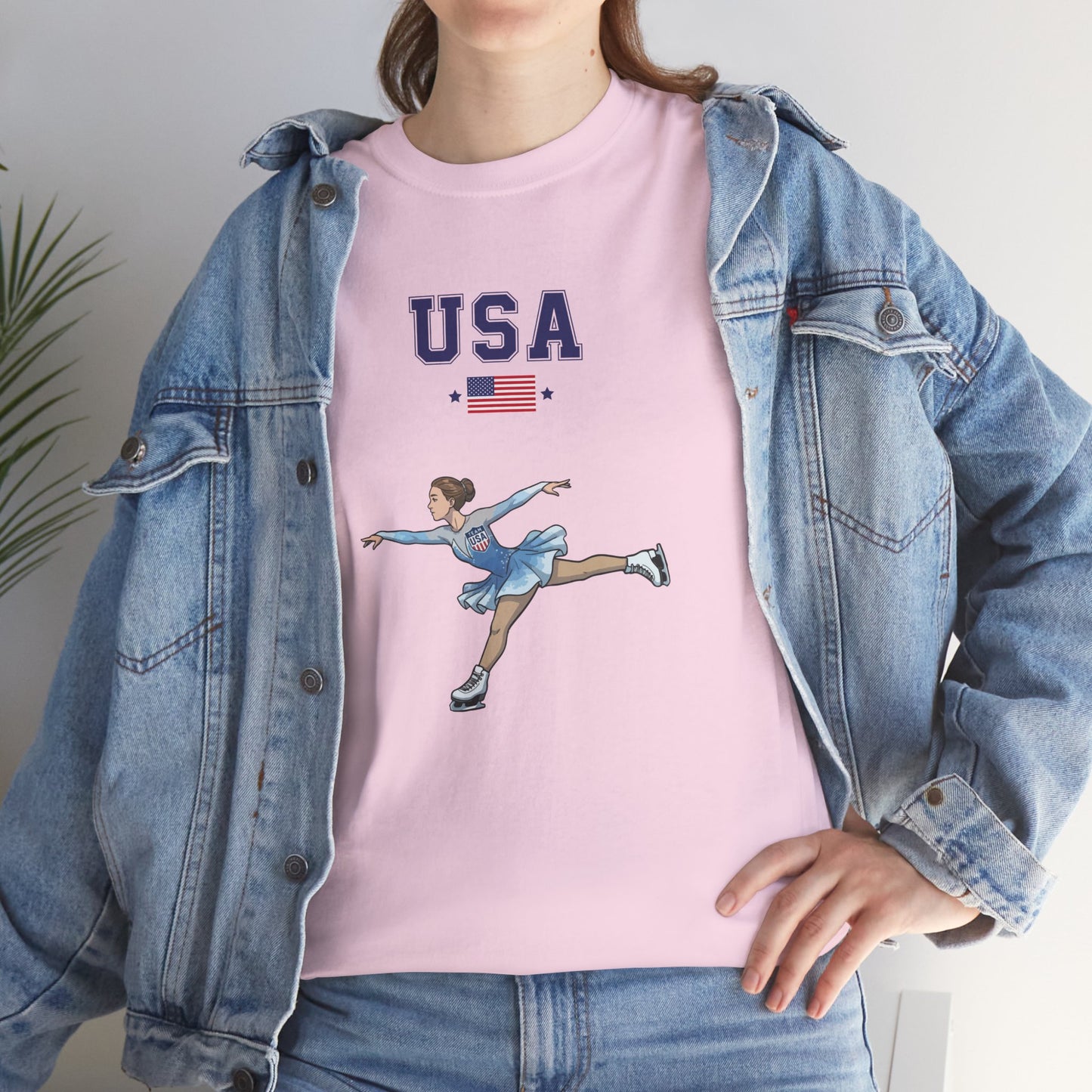 Princess Grace  TEAM USA  Unisex Heavy Cotton Tee