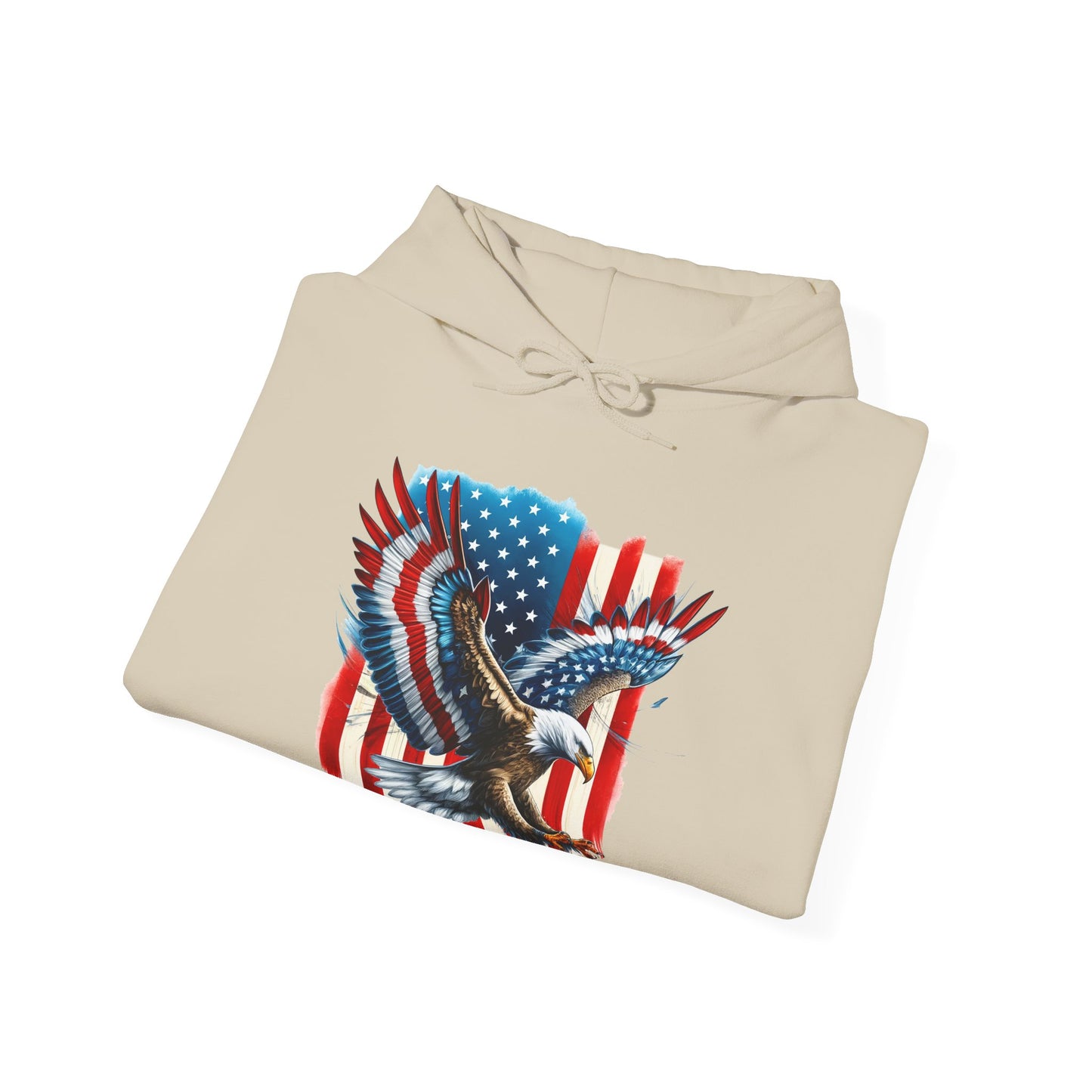 Princess Grace Patriotic Unisex Heavy Blend Hooded Sweatshirt