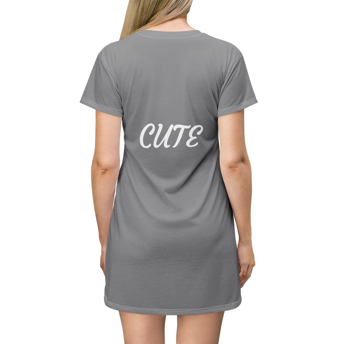 Princess Grace  Cute  Graphic T-Shirt Dress