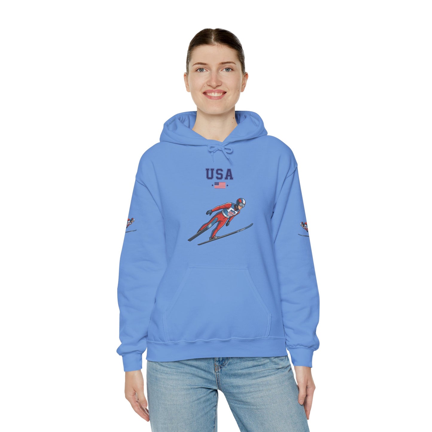 Princess Grace  TEAM USA  Unisex Heavy Blend Hooded Sweatshirt