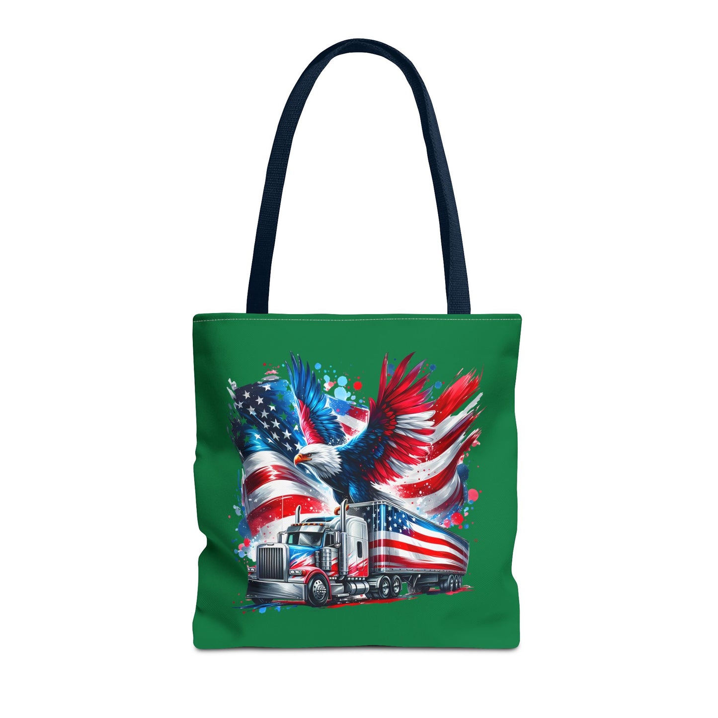 Princess Grace  Patriotic Eagle Truck Tote Bag Celebrate Freedom and Adventure