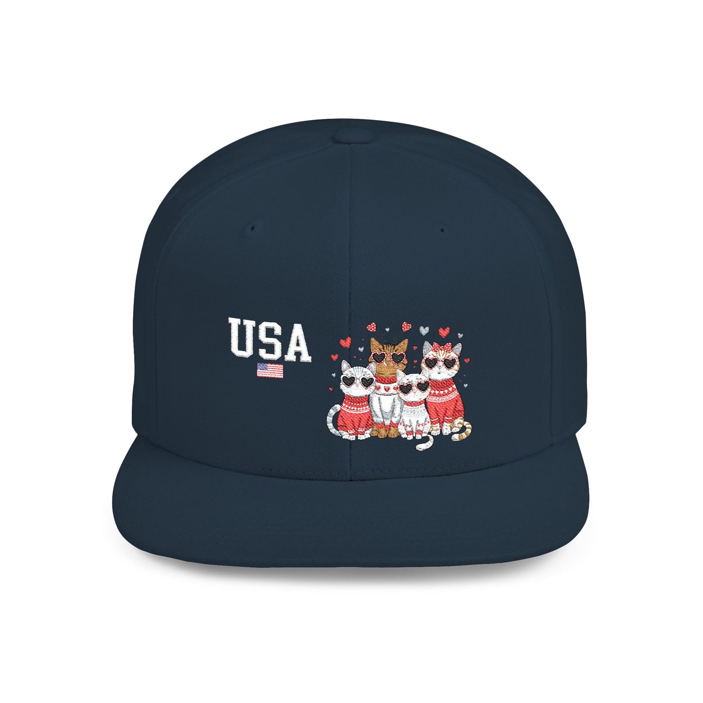 Princess Grace  TEAM USA  Flat Bill Snapback Hat