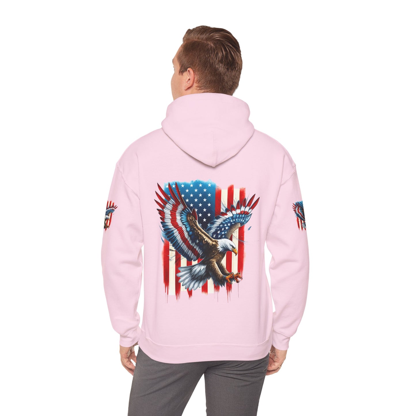 Princess Grace Patriotic Unisex Heavy Blend Hooded Sweatshirt
