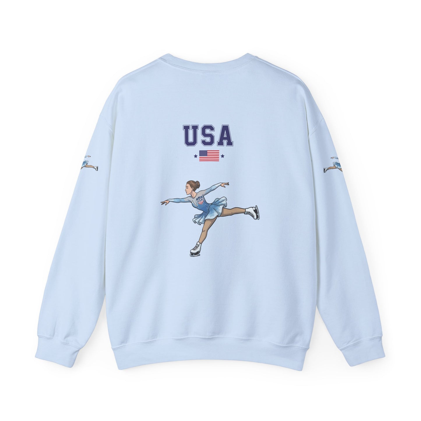 Princess Grace  TEAM USA  Unisex Heavy Blend  Crewneck Sweatshirt