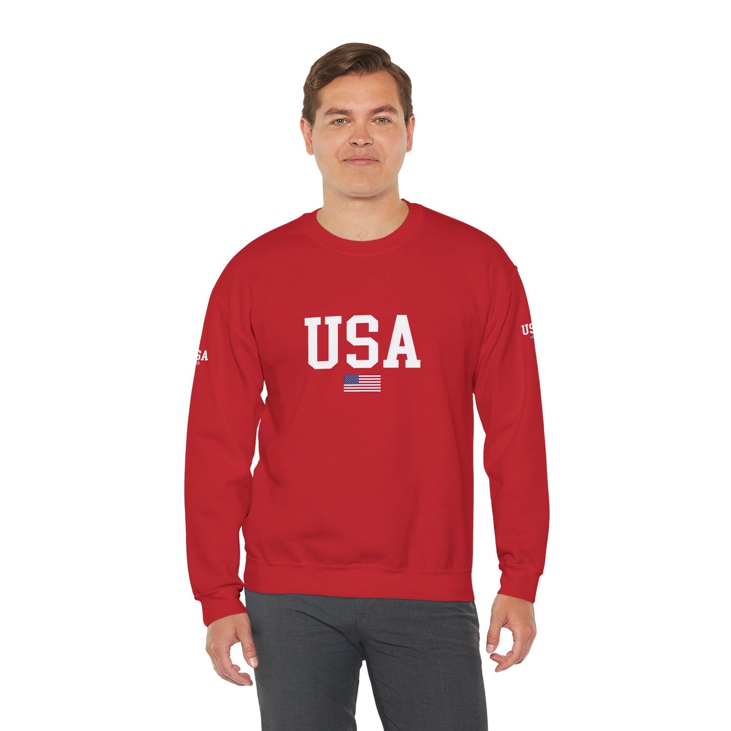 Princess Grace TEAM USA Unisex Heavy Blend Crewneck Sweatshirt