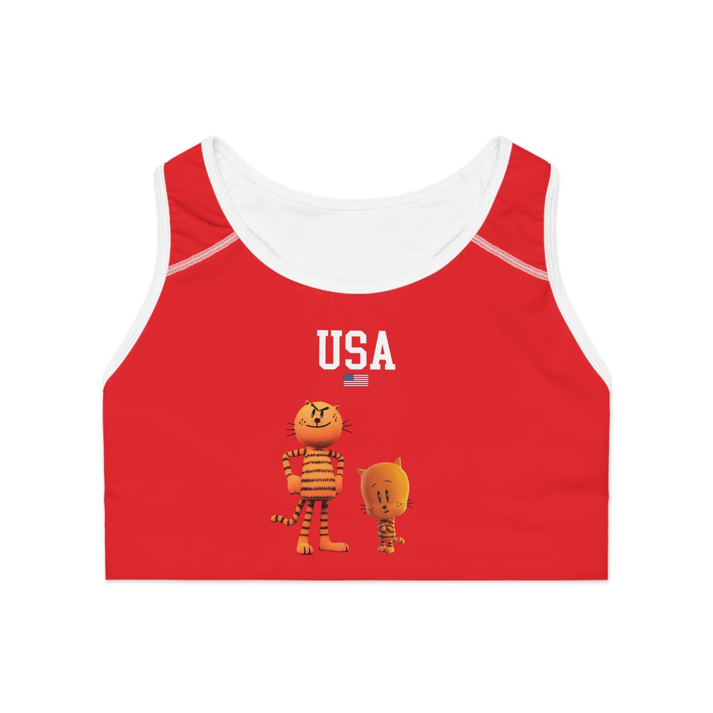 Princess Grace  TEAM USA  Sports Bra