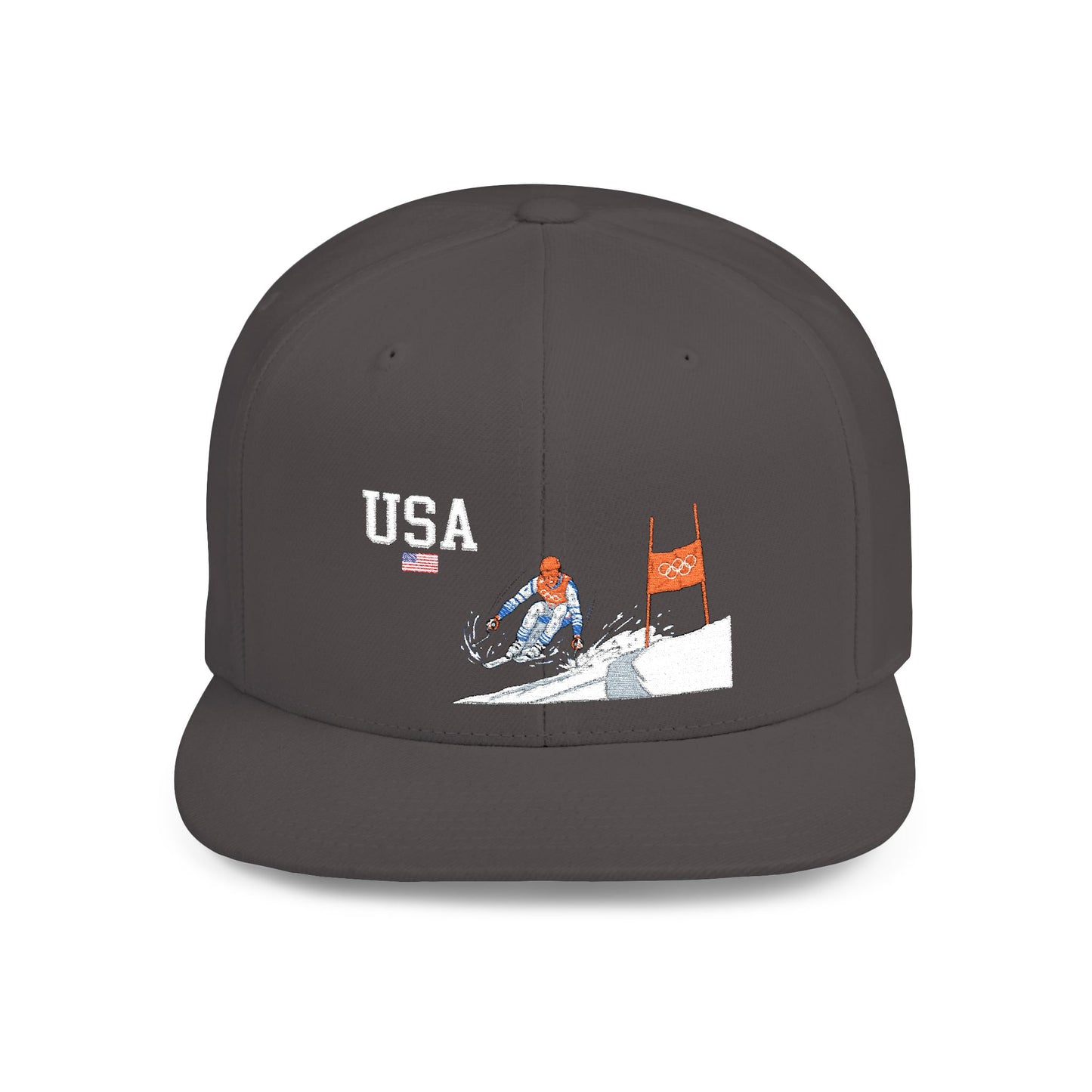 Princess Grace  TEAM USA  Flat Bill Snapback Hat