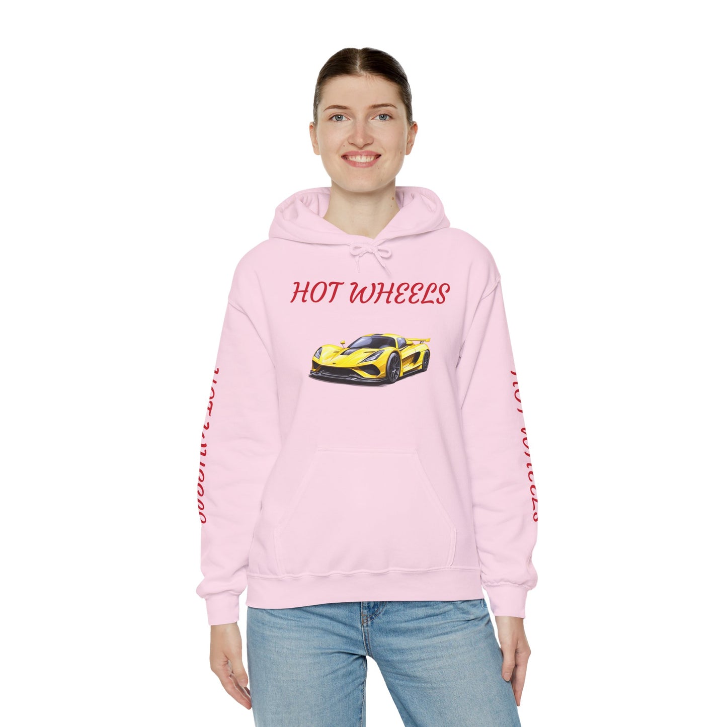 Princess Grace  Cool Hot Wheels Unisex Heavy Blend Hooded Sweatshirt Car Enthusiast Gift