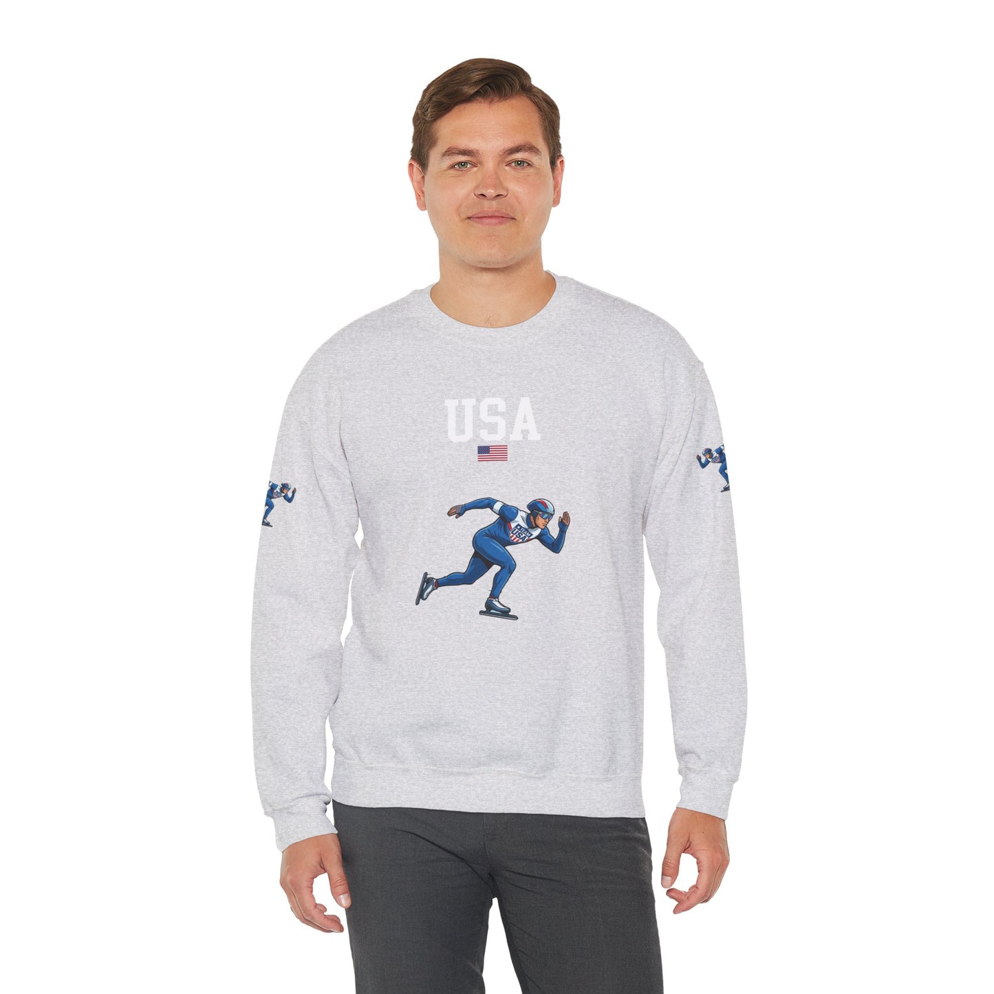 Princess Grace  TEAM USA  Unisex Heavy Blend  Crewneck Sweatshirt