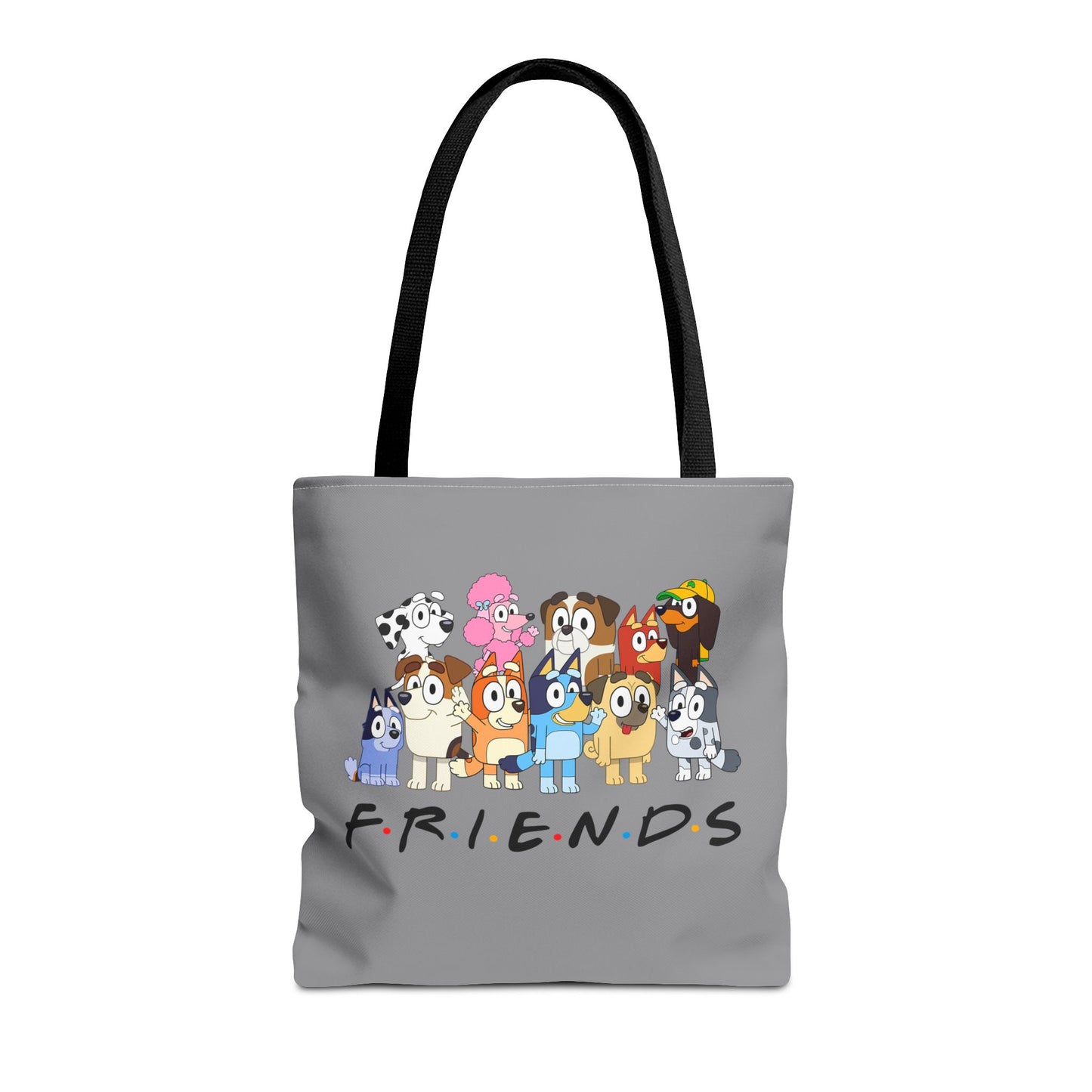 Princess Grace  Friends Dog Character Tote Bag  Cute Animal Design for Daily Use