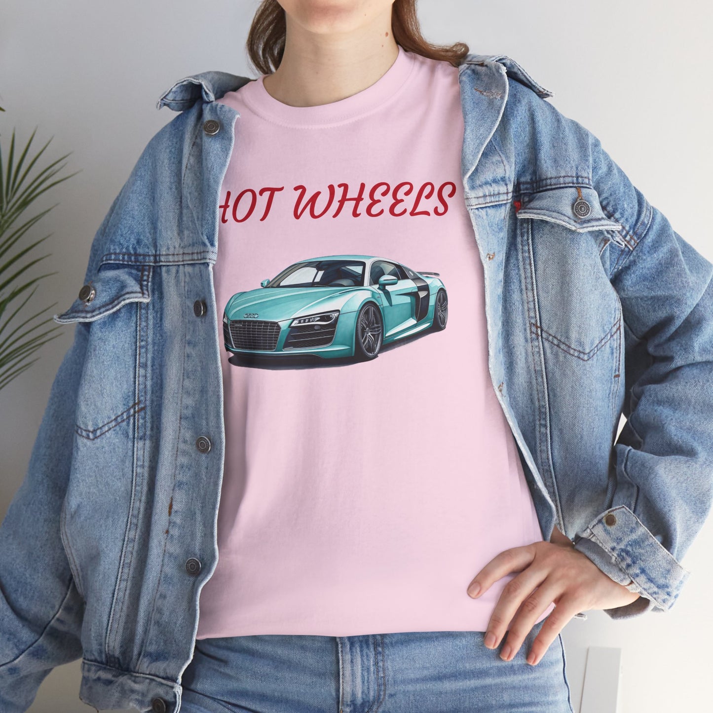 Princess Grace  Hot Wheels Unisex Heavy Cotton Tee Perfect for Car Enthusiasts & Casual Wear