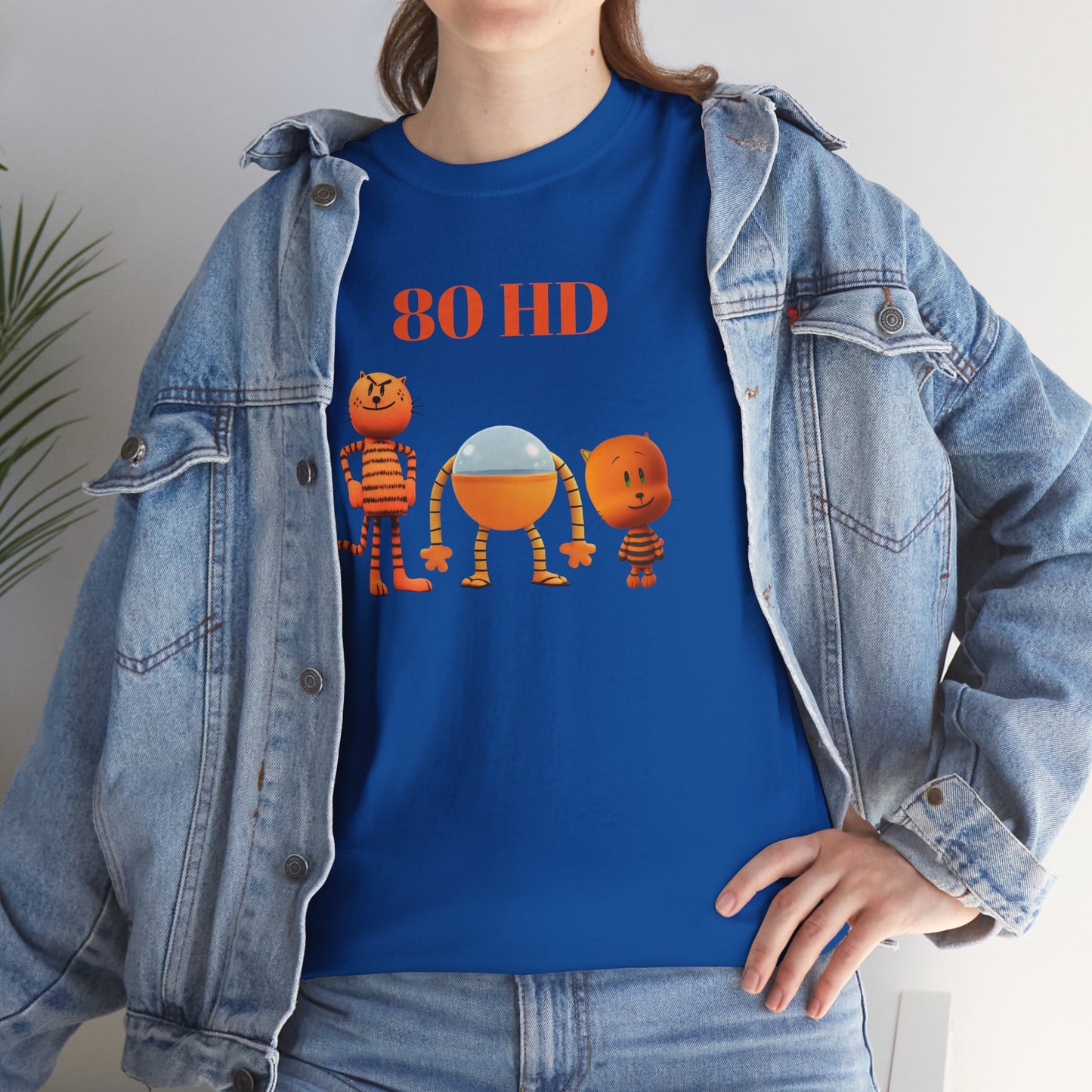 Princess Grace  Cartoon Animal Unisex Heavy Cotton Tee  80 HD Design