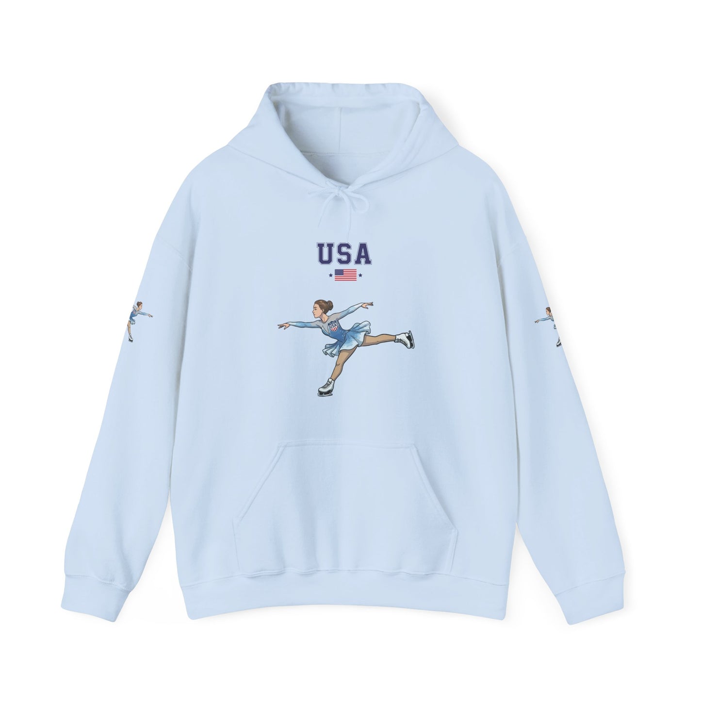 Princess Grace  TEAM USA  Unisex Heavy Blend Hooded Sweatshirt