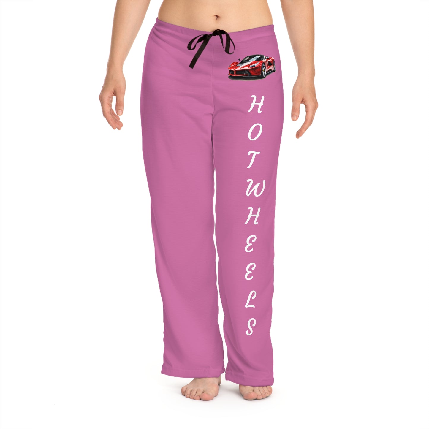 Princess Grace  Hot Wheels Pajama Pants  Pink Relaxation Wear