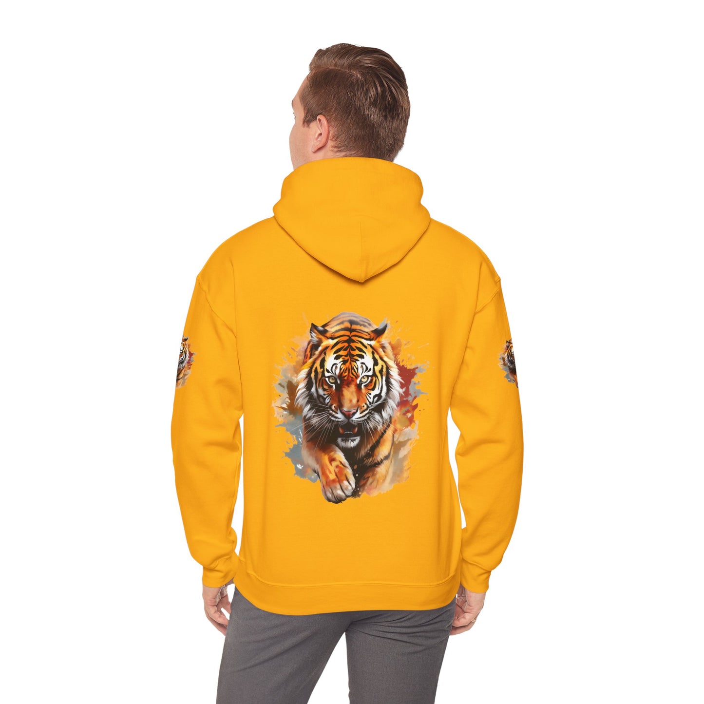 Princess Grace  Fierce Tiger Graphic Unisex Heavy Blend Hoodie