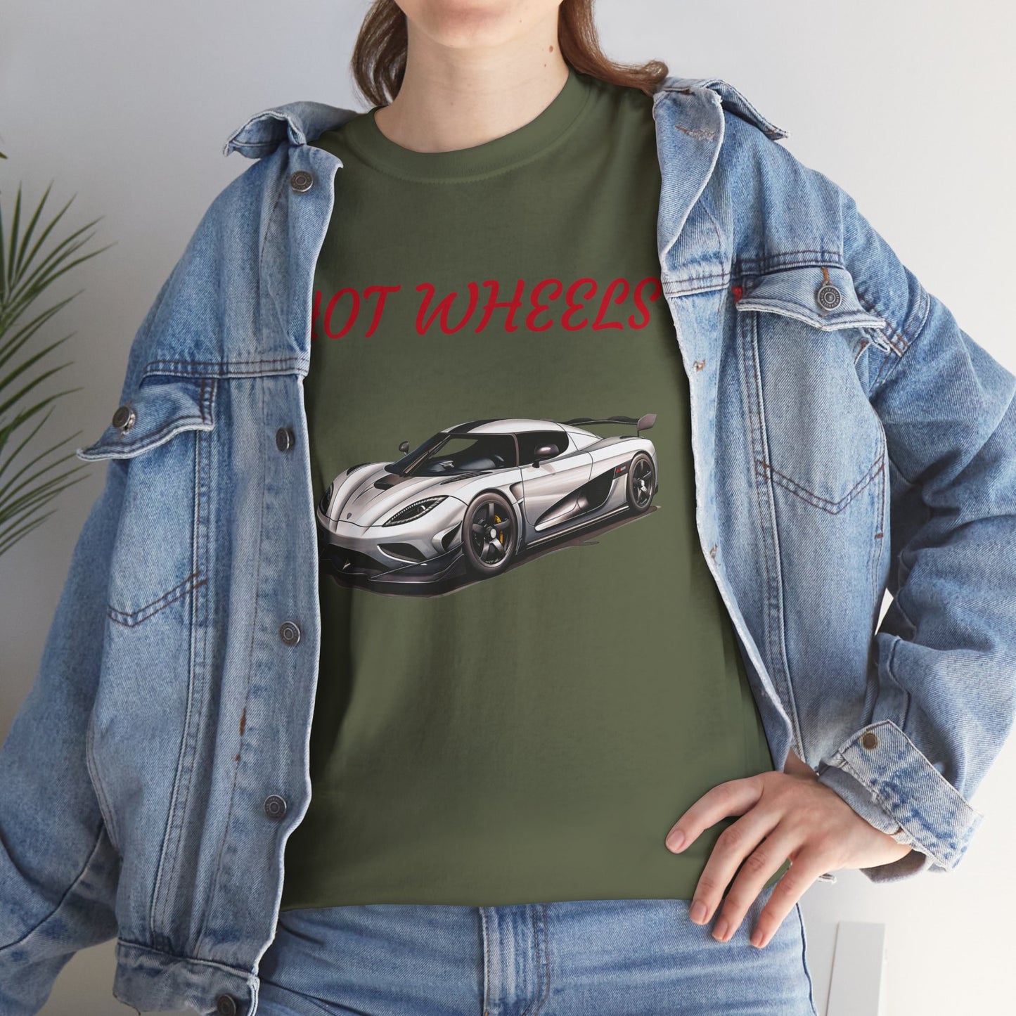 Princess Grace  Hot Wheels Unisex Heavy Cotton Tee Car Enthusiast Shirt