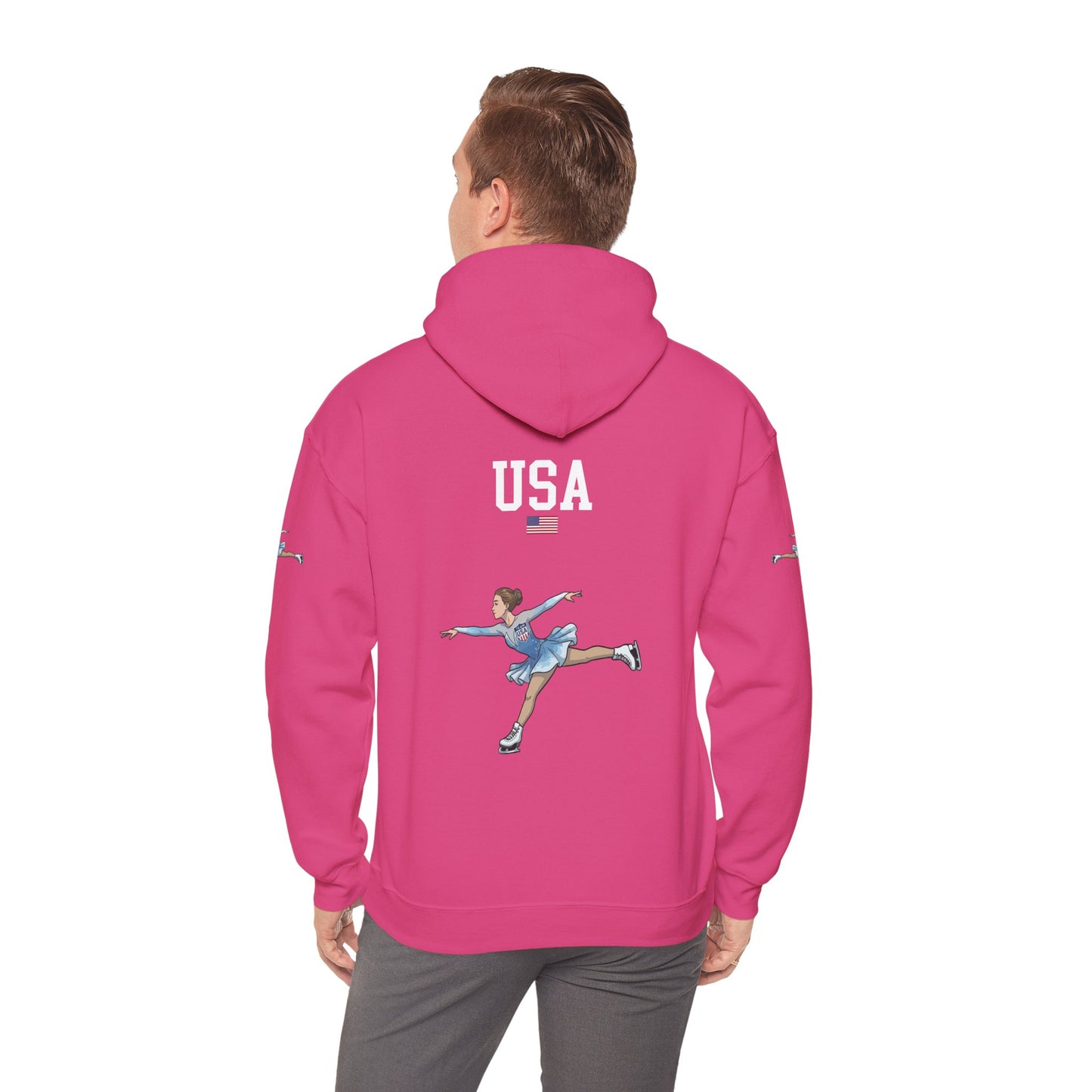 Princess Grace  TEAM USA  Unisex Heavy Blend  Hooded Sweatshirt