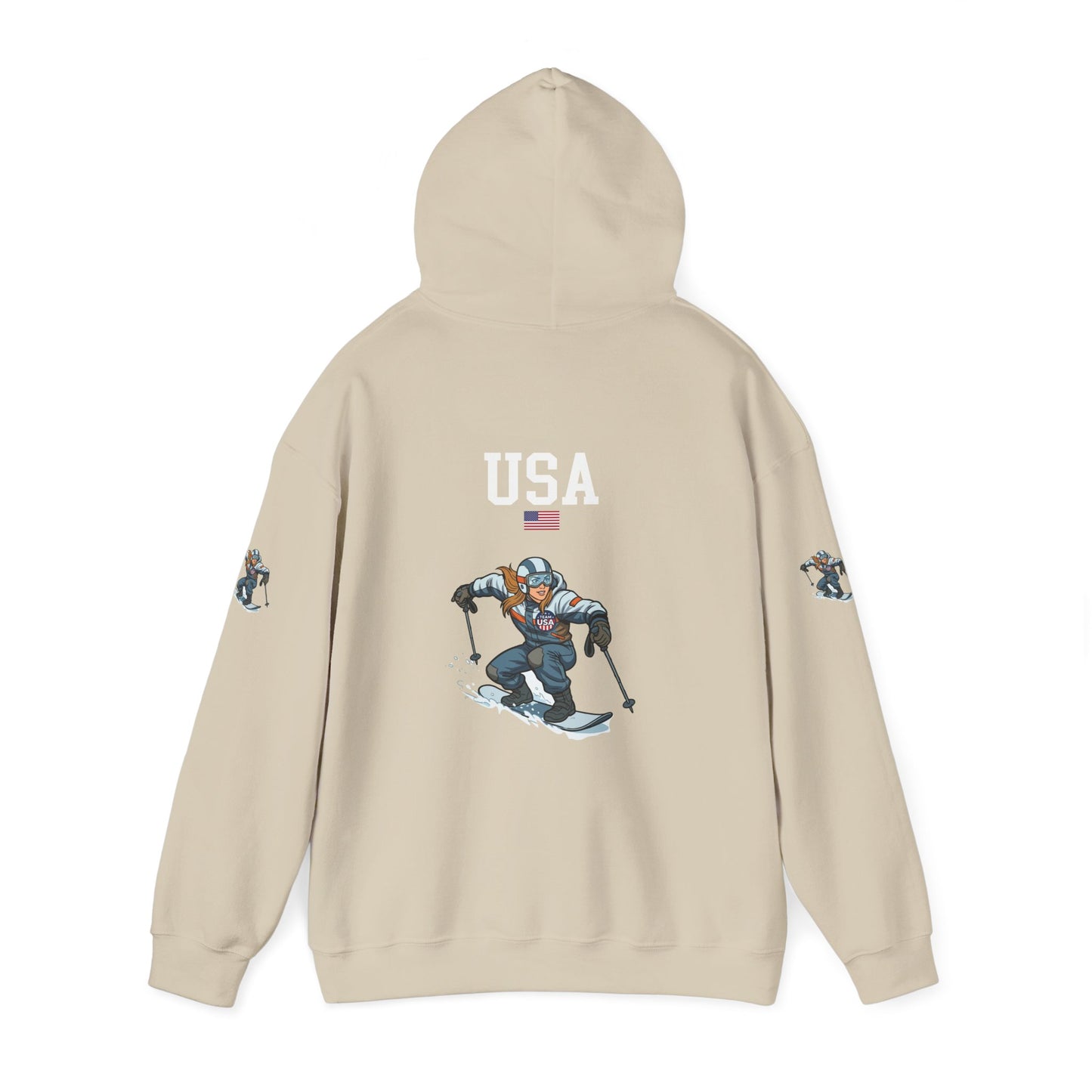 Princess Grace  TEAM USA  Unisex Heavy Blend Hooded Sweatshirt