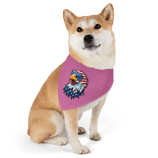 Princess Grace  Patriotic Eagle Pet Bandana Collar for Dogs  4th of July Accessory