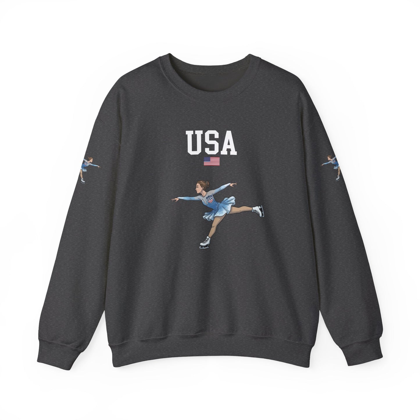 Princess Grace  TEAM USA  Unisex Heavy Blend  Crewneck Sweatshirt