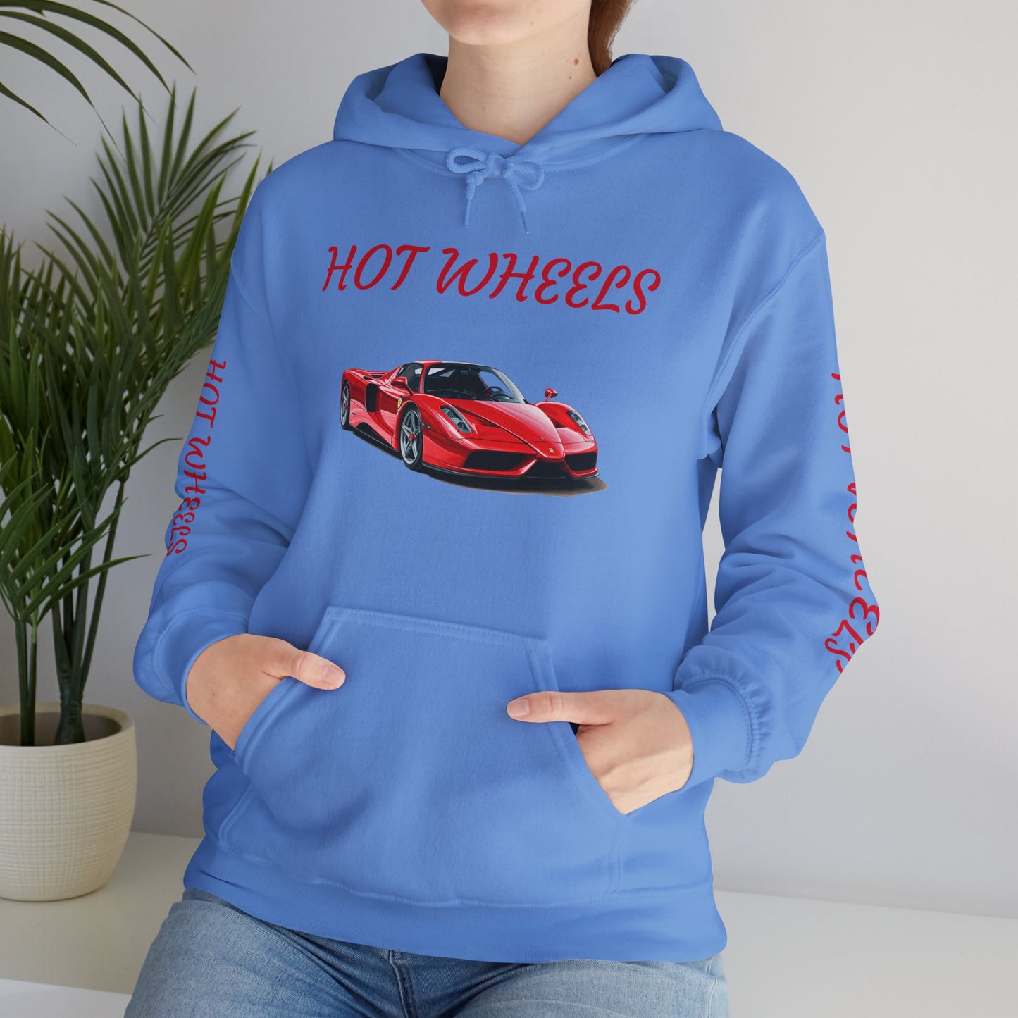 Princess Grace  Hot Wheels Unisex Heavy Blend Hooded Sweatshirt Car Enthusiast Apparel