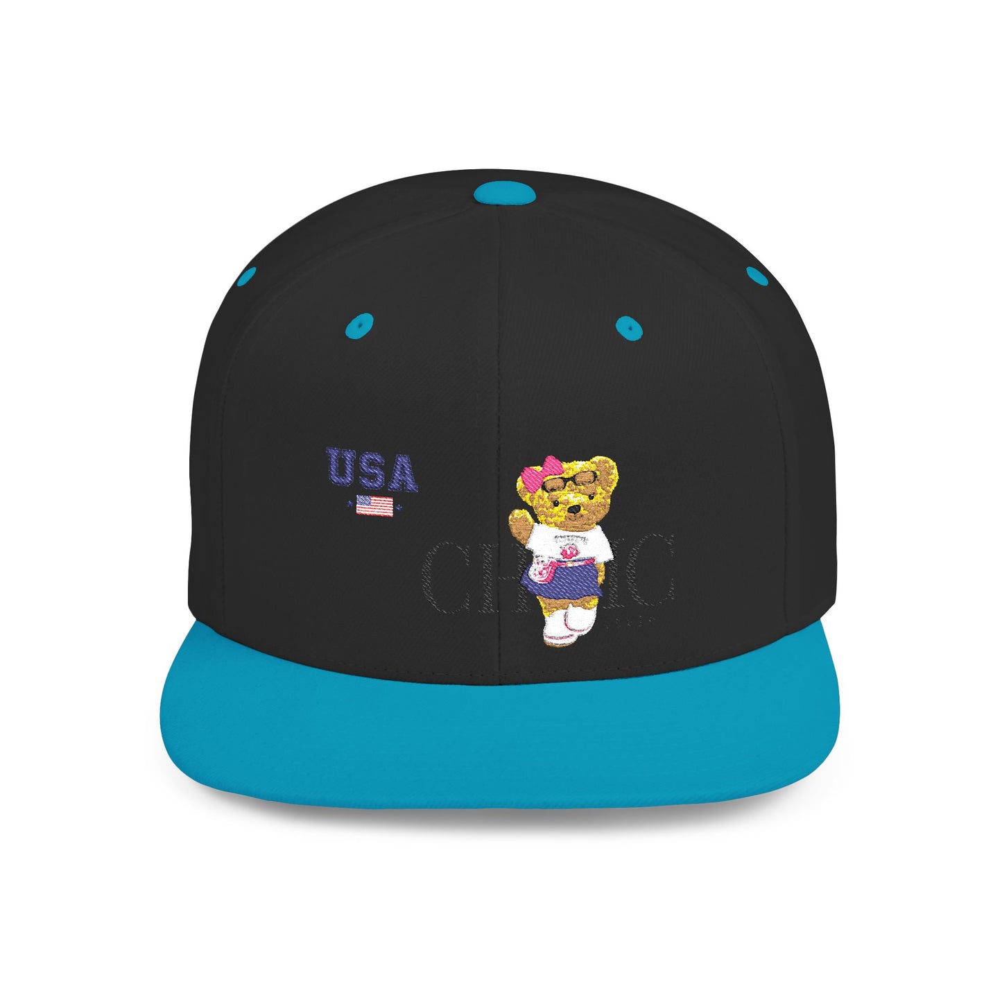 Princess Grace  TEAM USA  Flat Bill Snapback Hat