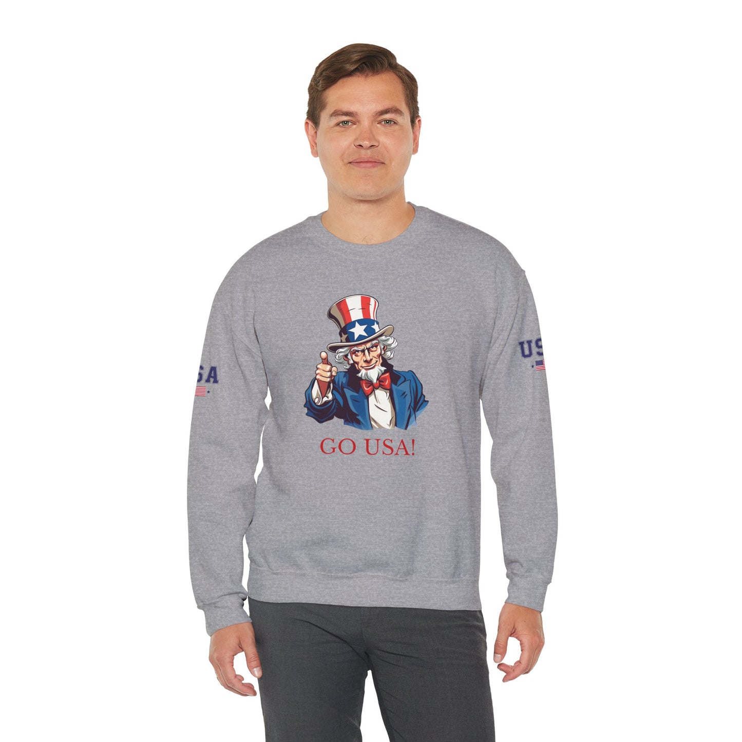 Princess Grace  TEAM USA  Unisex Heavy Blend Crewneck Sweatshirt