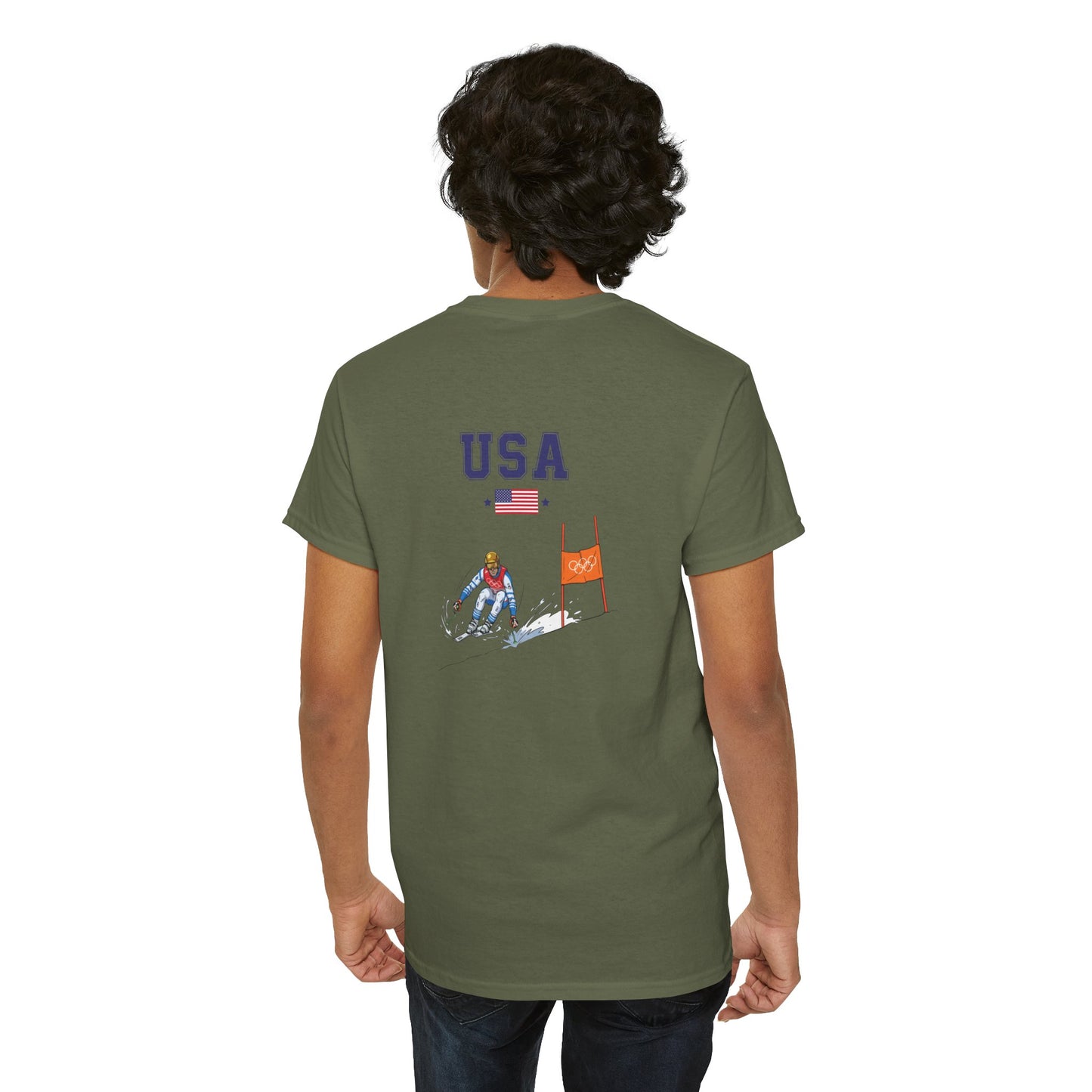 Princess Grace  TEAM USA   Unisex Heavy Cotton Tee
