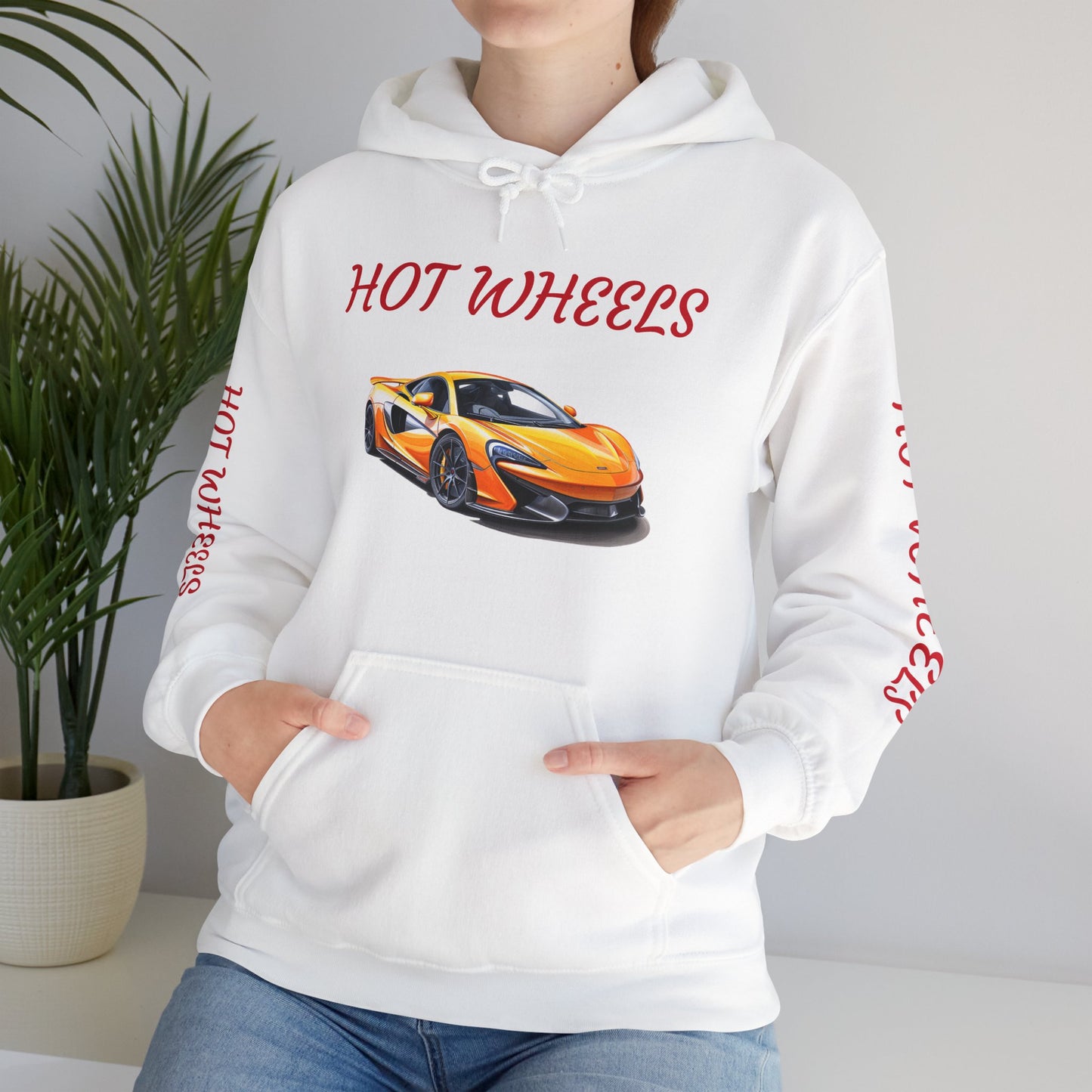 Hot Wheels Unisex Hoodie - Stylish Car Design for Auto Enthusiasts