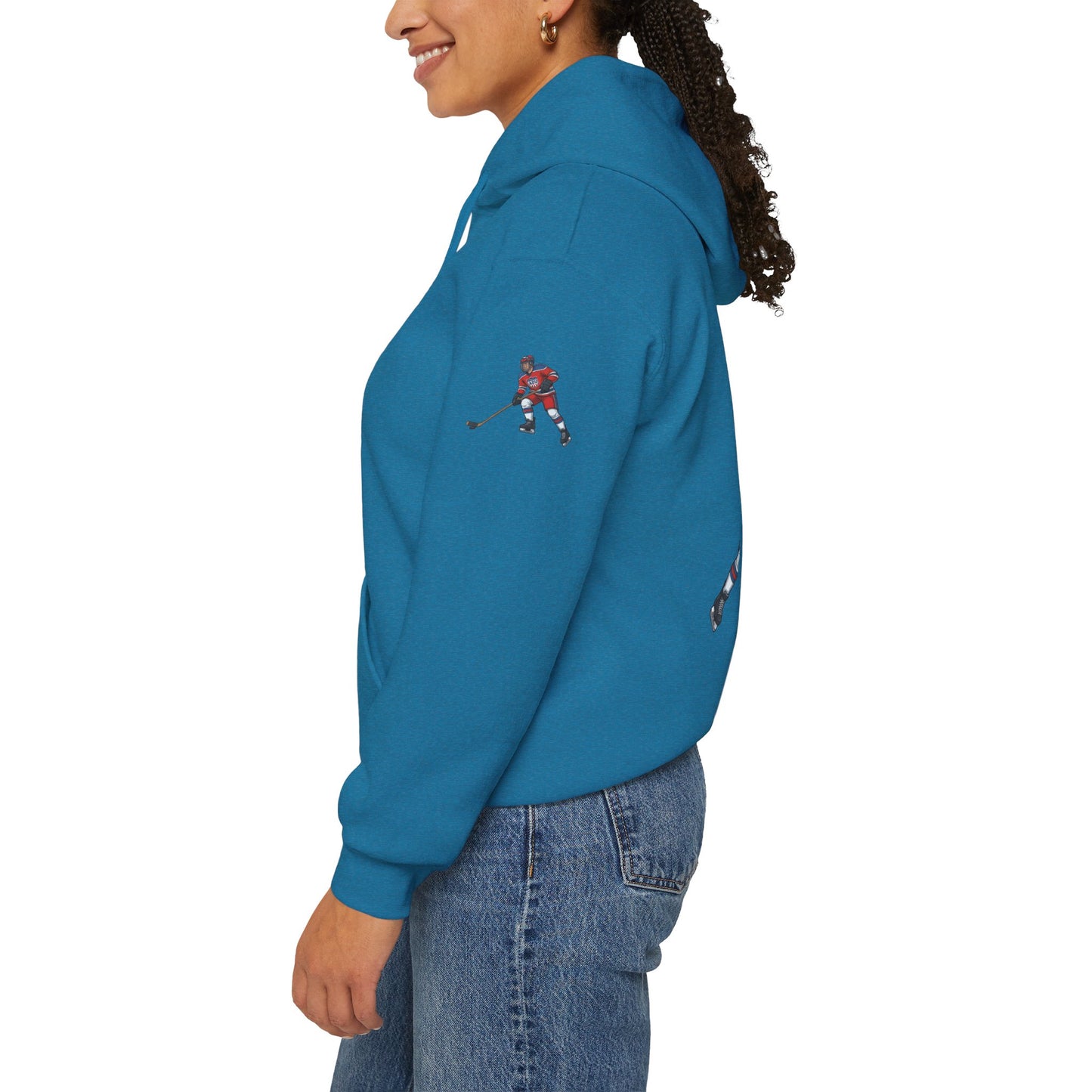 Princess Grace  TEAM USA  Unisex Heavy Blend Hooded Sweatshirt