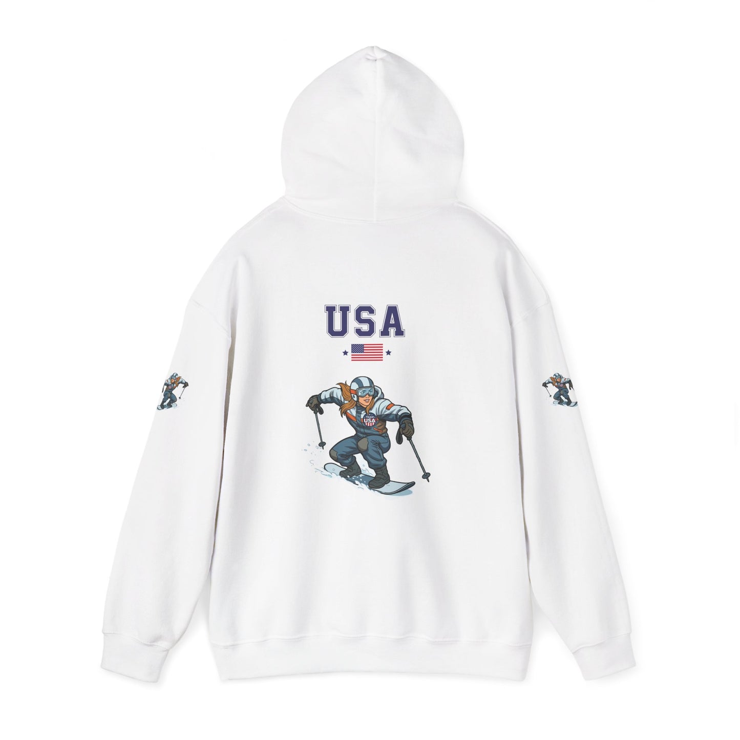 Princess Grace  TEAM USA  Unisex Heavy Blend Hooded Sweatshirt