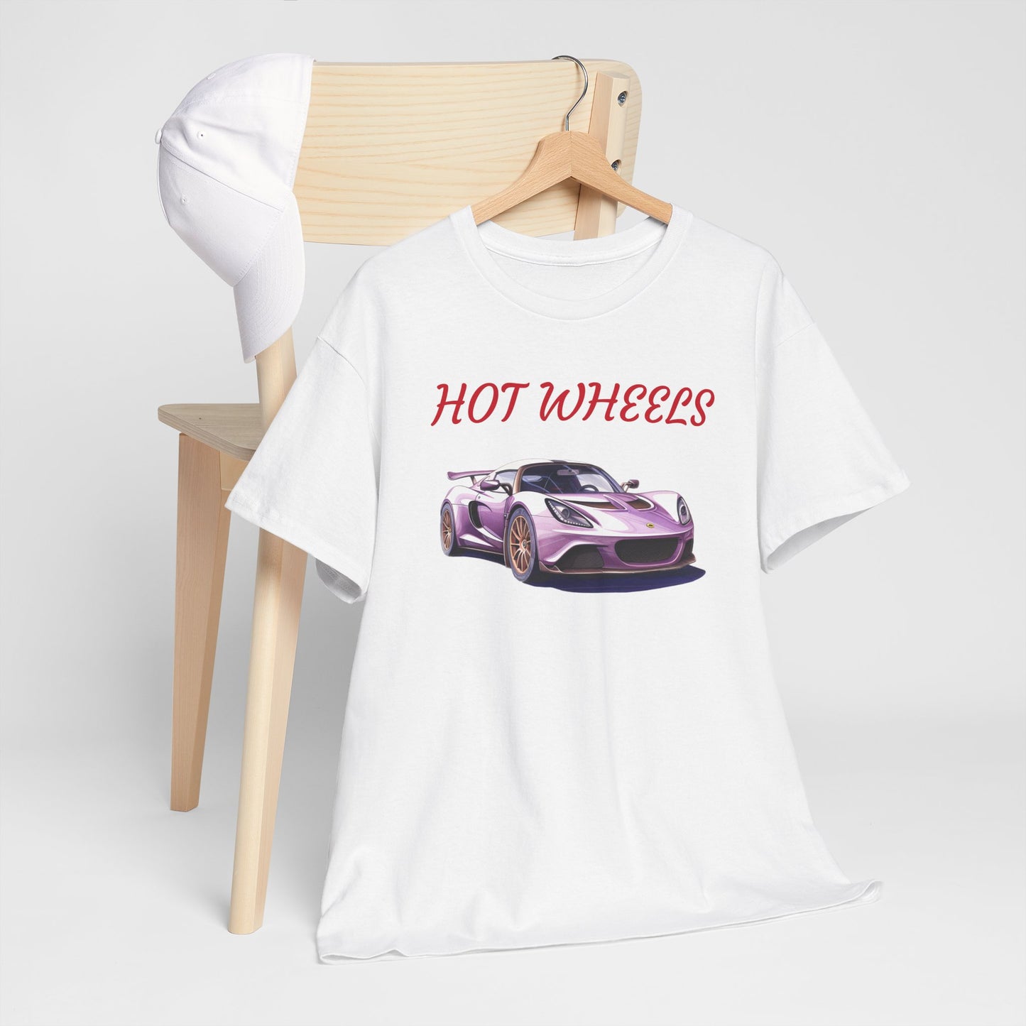 Princess Grace  Hot Wheels Unisex Heavy Cotton Tee Perfect for Car Enthusiasts