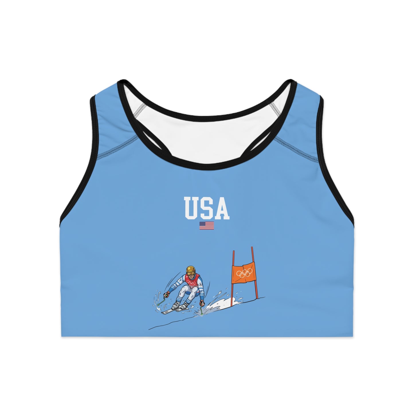 Princess Grace  TEAM USA  Sports Bra