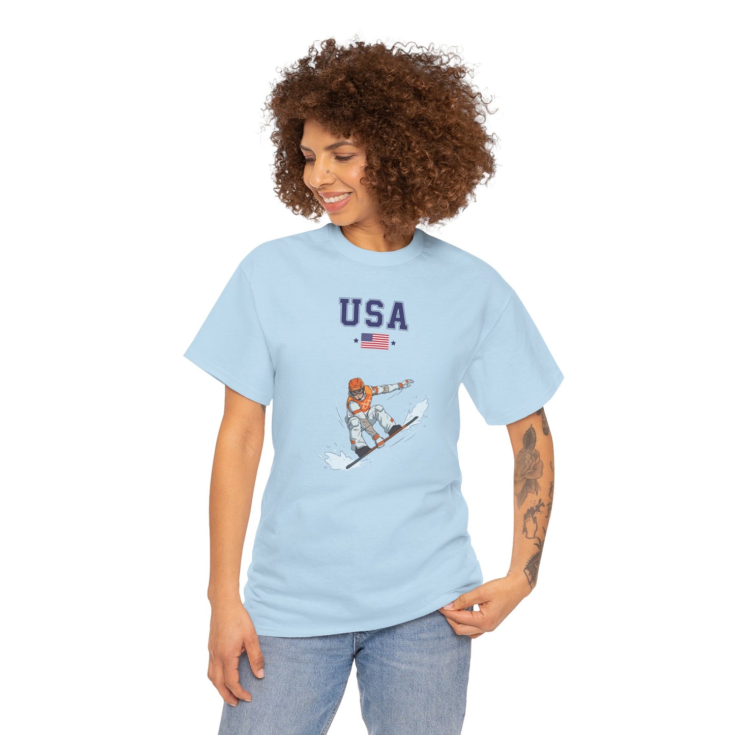 Princess Grace  TEAM USA  Unisex Heavy Cotton Tee