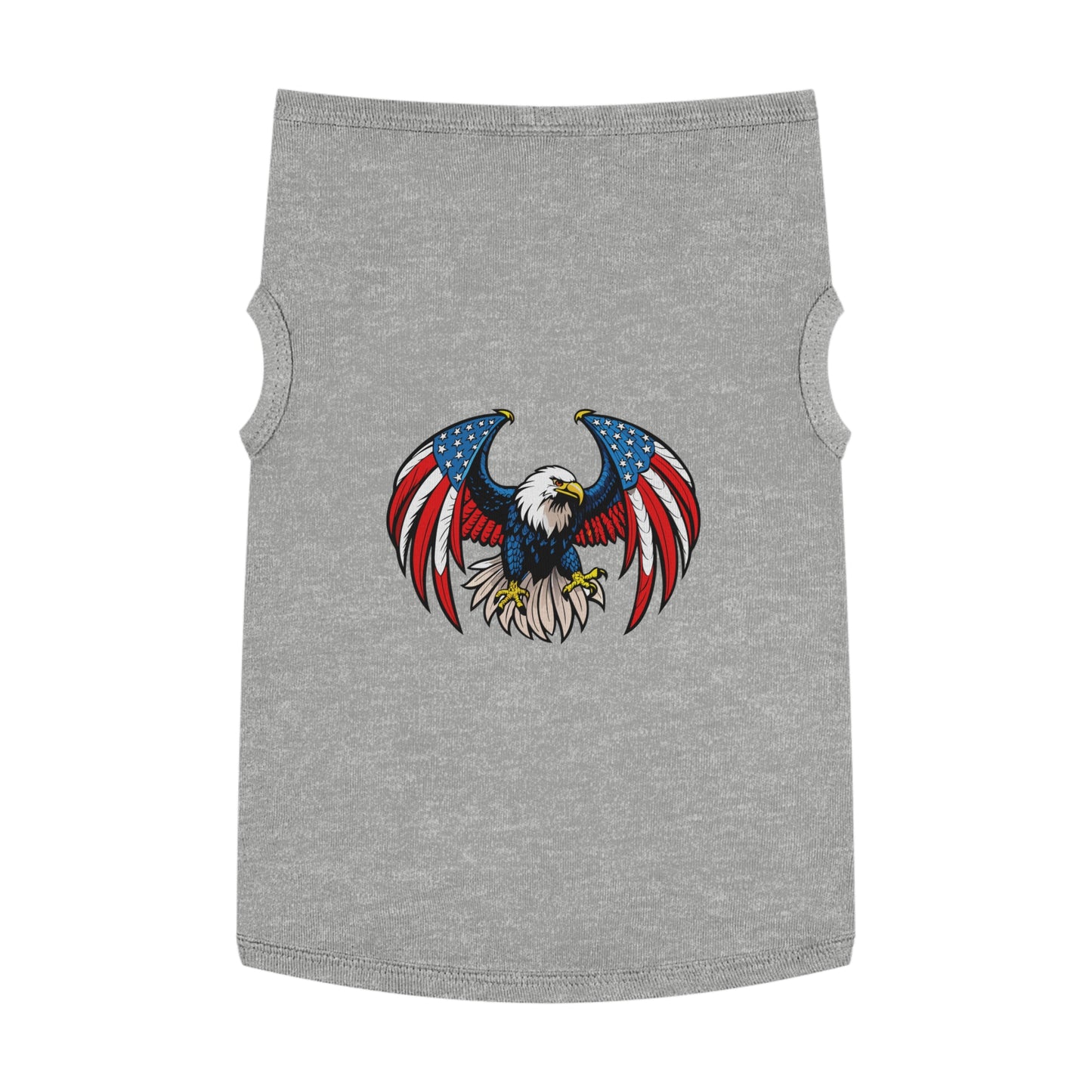 Princess Grace Patriotic Pet Tank Top USA Flag Eagle Design