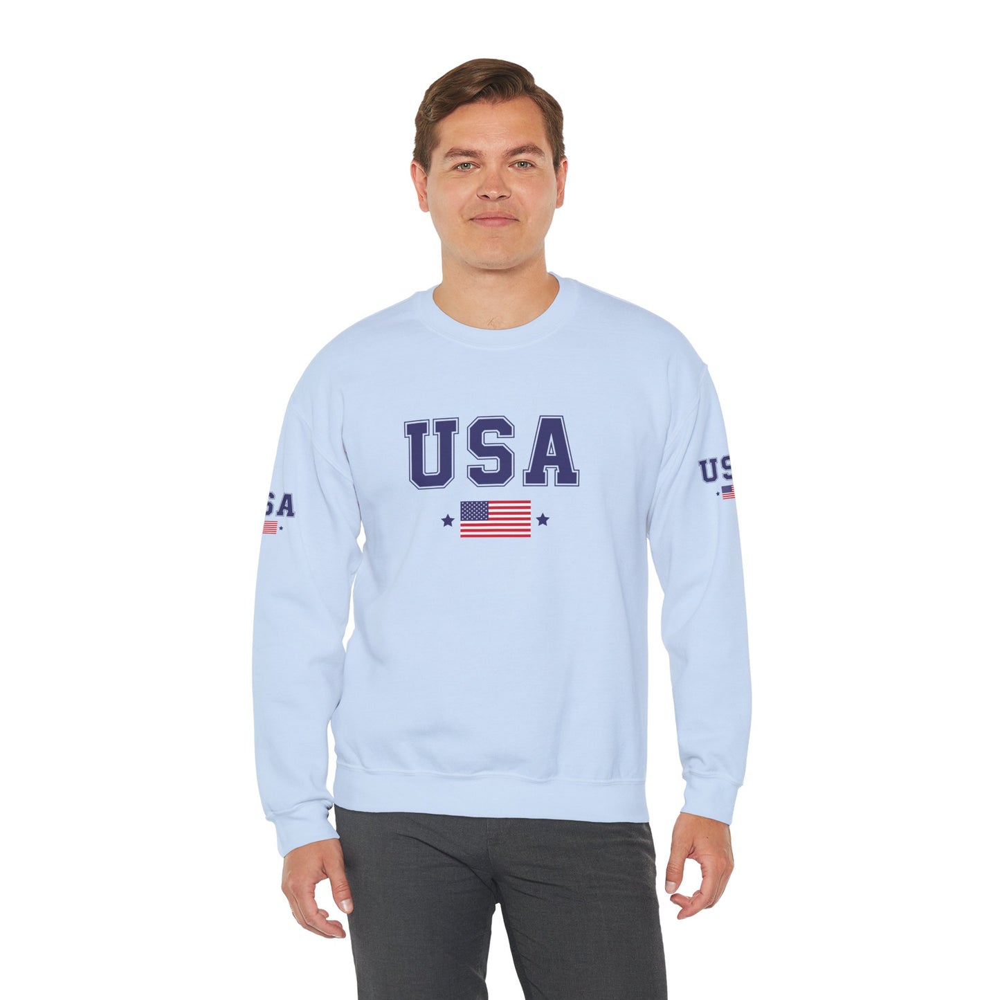 Princess Grace TEAM USA  Unisex Heavy Blend Crewneck Sweatshirt