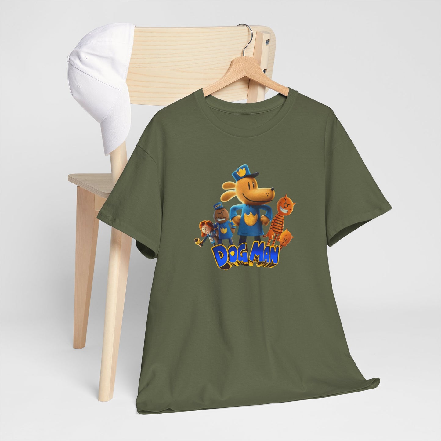 Princess Grace  Cartoon Unisex Heavy Cotton Tee  Fun Cartoon Graphic T-Shirt for Kids and Fans