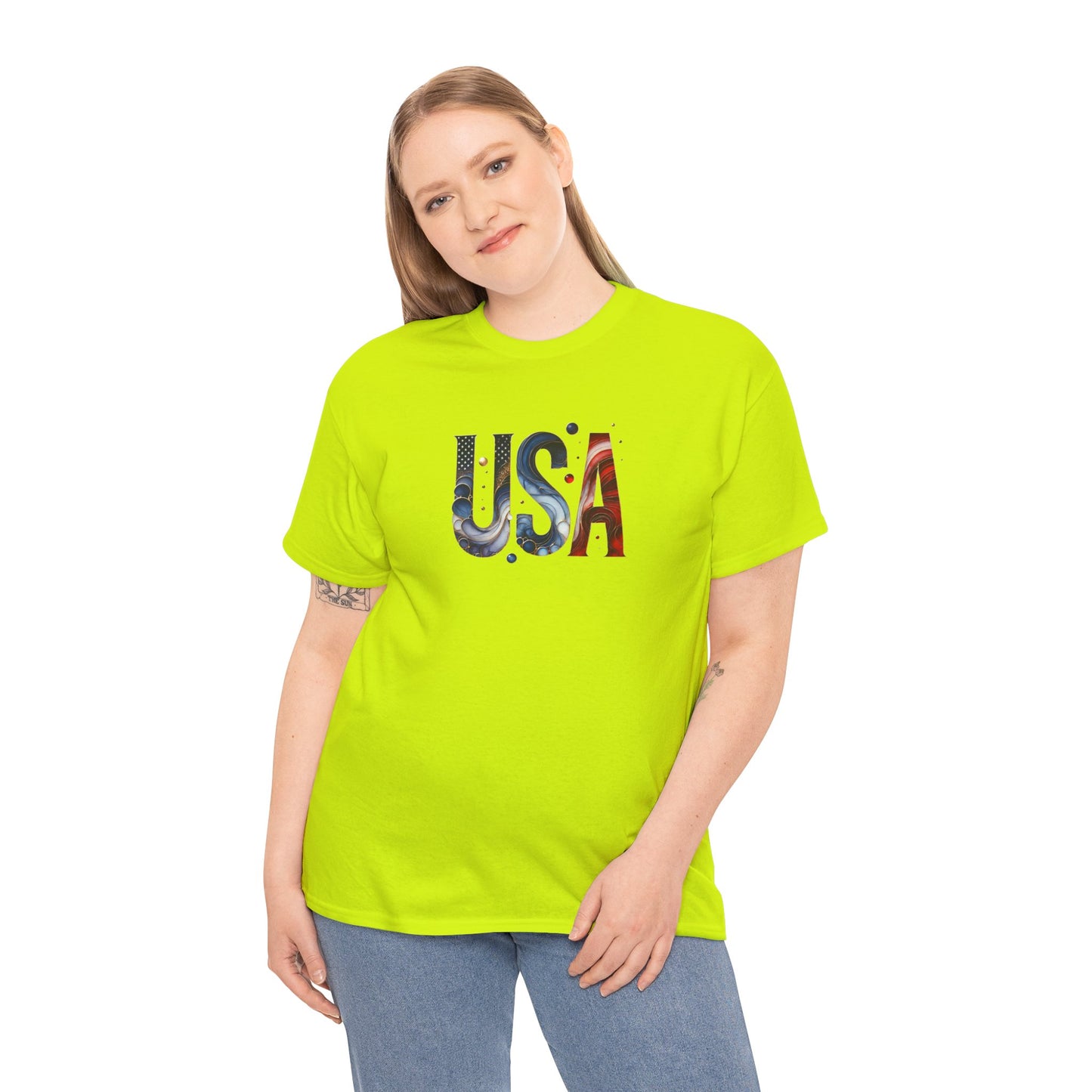 Princess Grace  TEAM USA  Unisex  Heavy  Cotton Tee