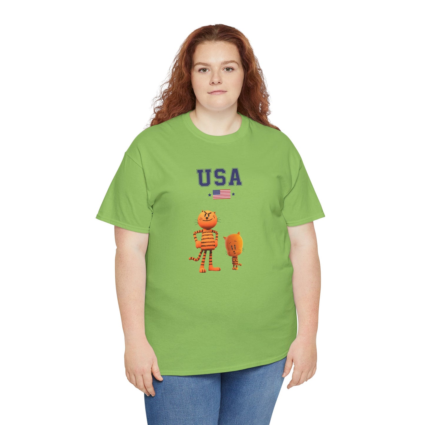 Princess Grace  TEAM USA  Unisex Heavy Cotton Tee