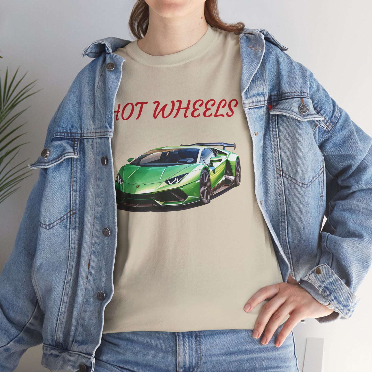 Princess Grace  Hot Wheels Unisex Heavy Cotton Tee Car Enthusiast Graphic T-Shirt