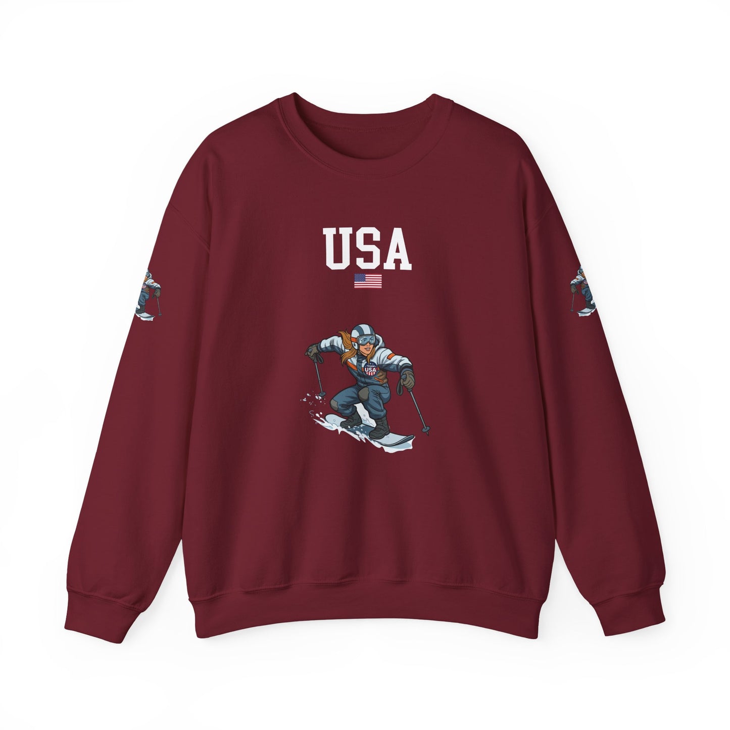 Princess Grace  TEAM USA  Unisex Heavy Blend  Crewneck Sweatshirt
