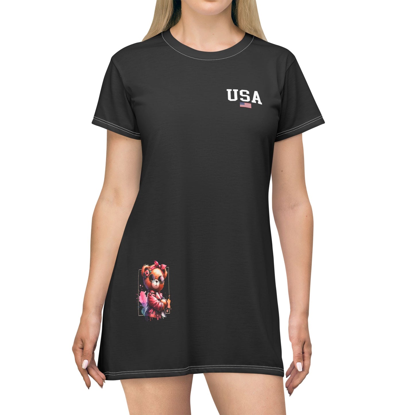 Princess Grace  TEAM USA  T-Shirt Dress