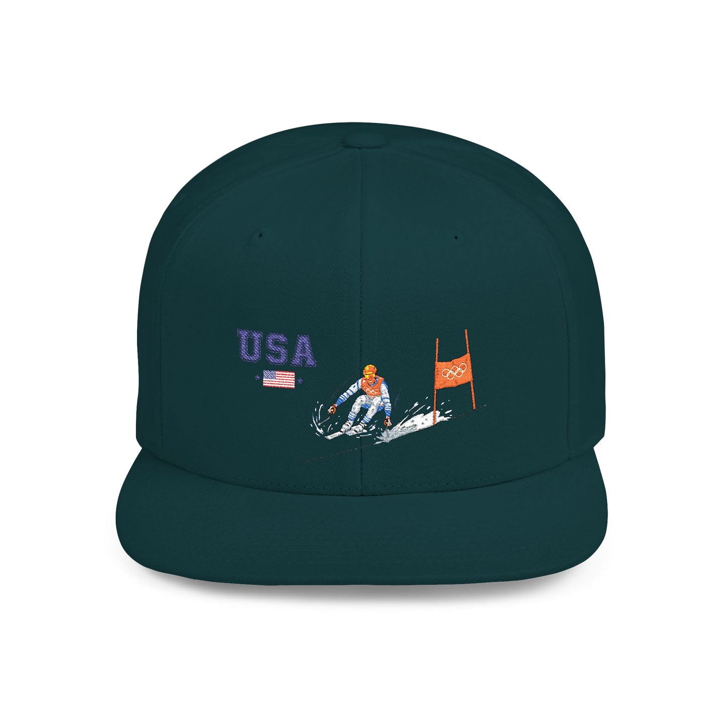 Princess Grace  TEAM USA  Flat Bill Snapback Hat
