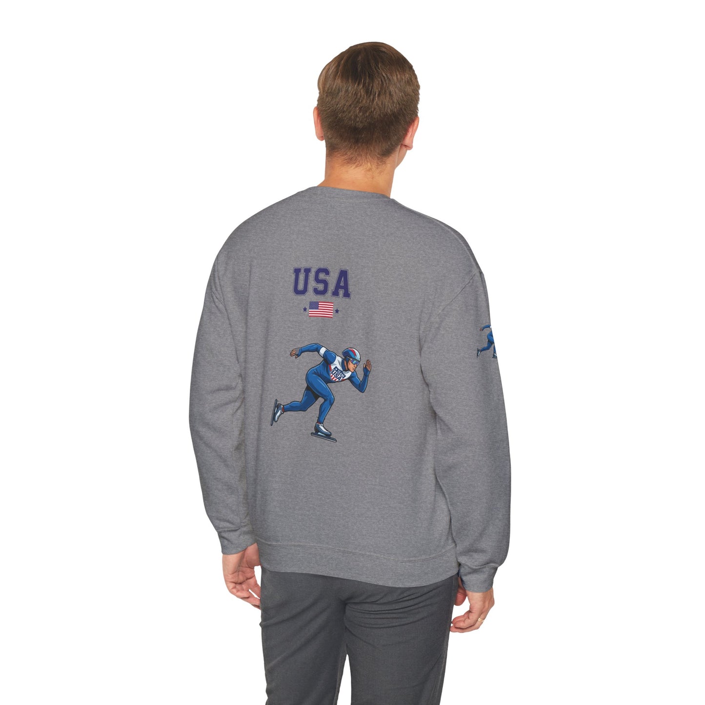 Princess Grace  TEAM USA  Unisex Heavy Blend  Crewneck Sweatshirt