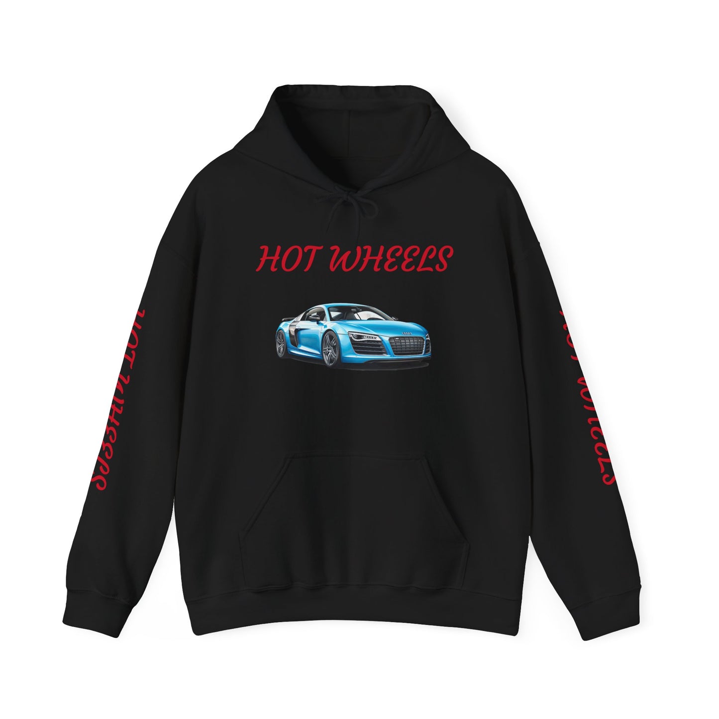 Princess Grace Hot Wheels Unisex Heavy Blen Hooded Sweatshirt Sporty Car Design Perfect for Car Enthusiasts