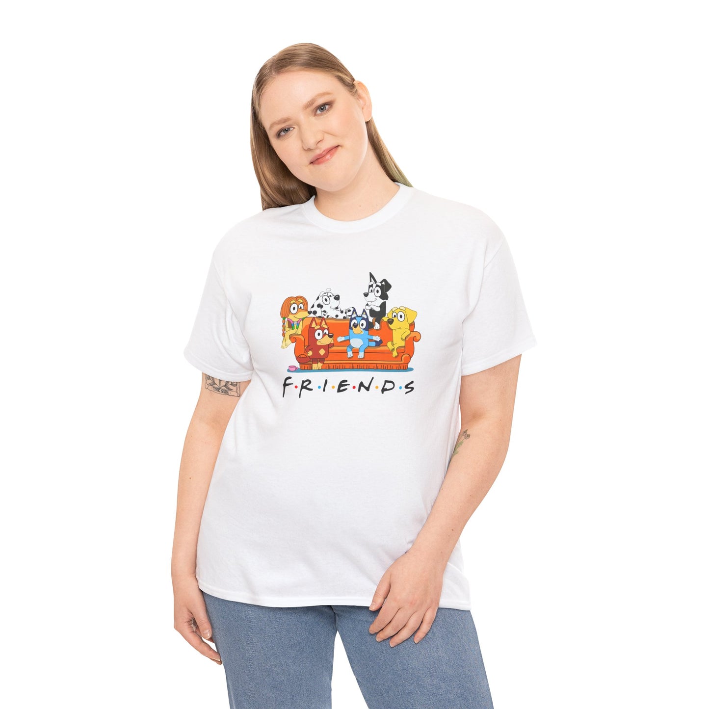 Princess Grace  Bluey  Funny Friends Graphic Tee for Pet Lovers