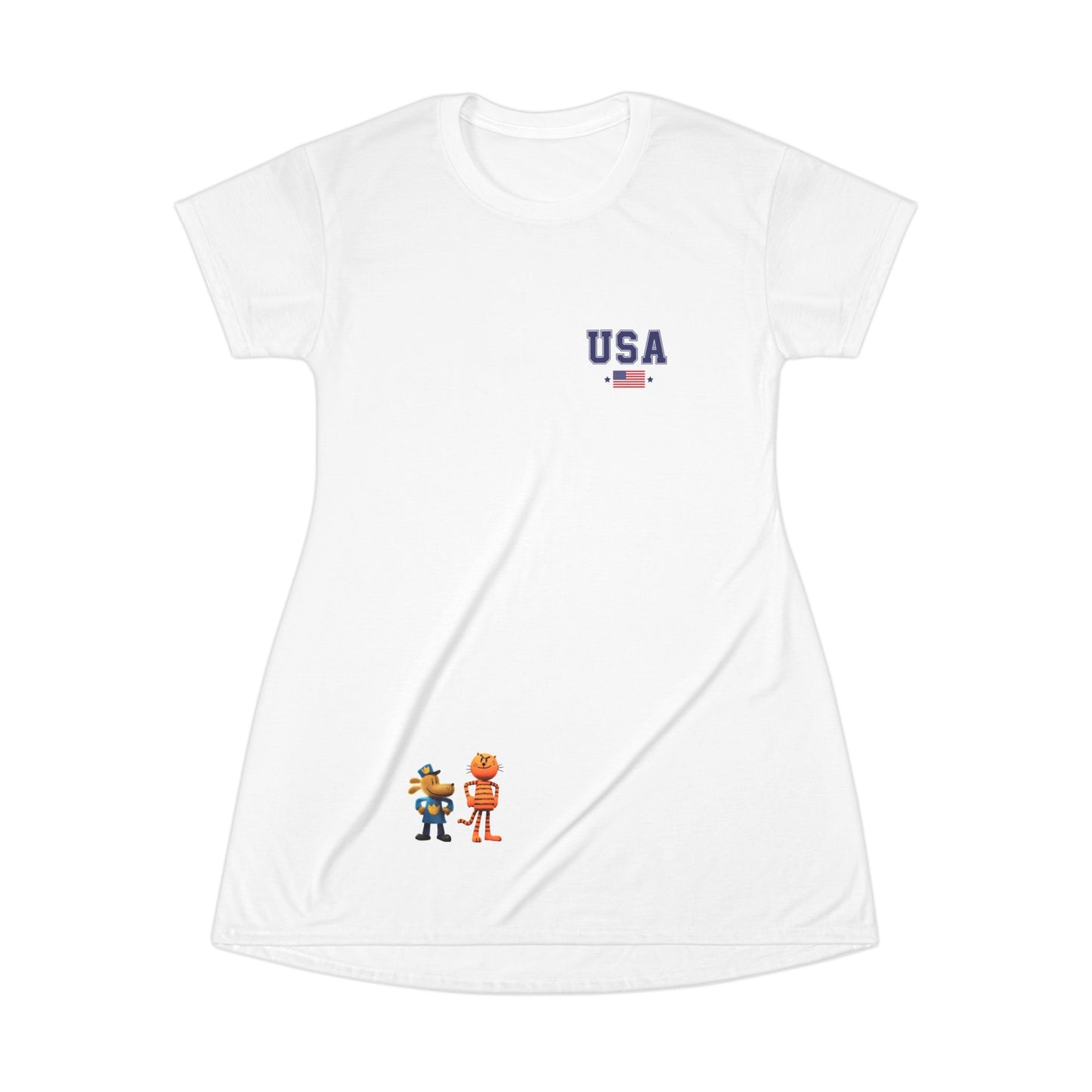 Princess Grace  TEAM USA  T-Shirt Dress