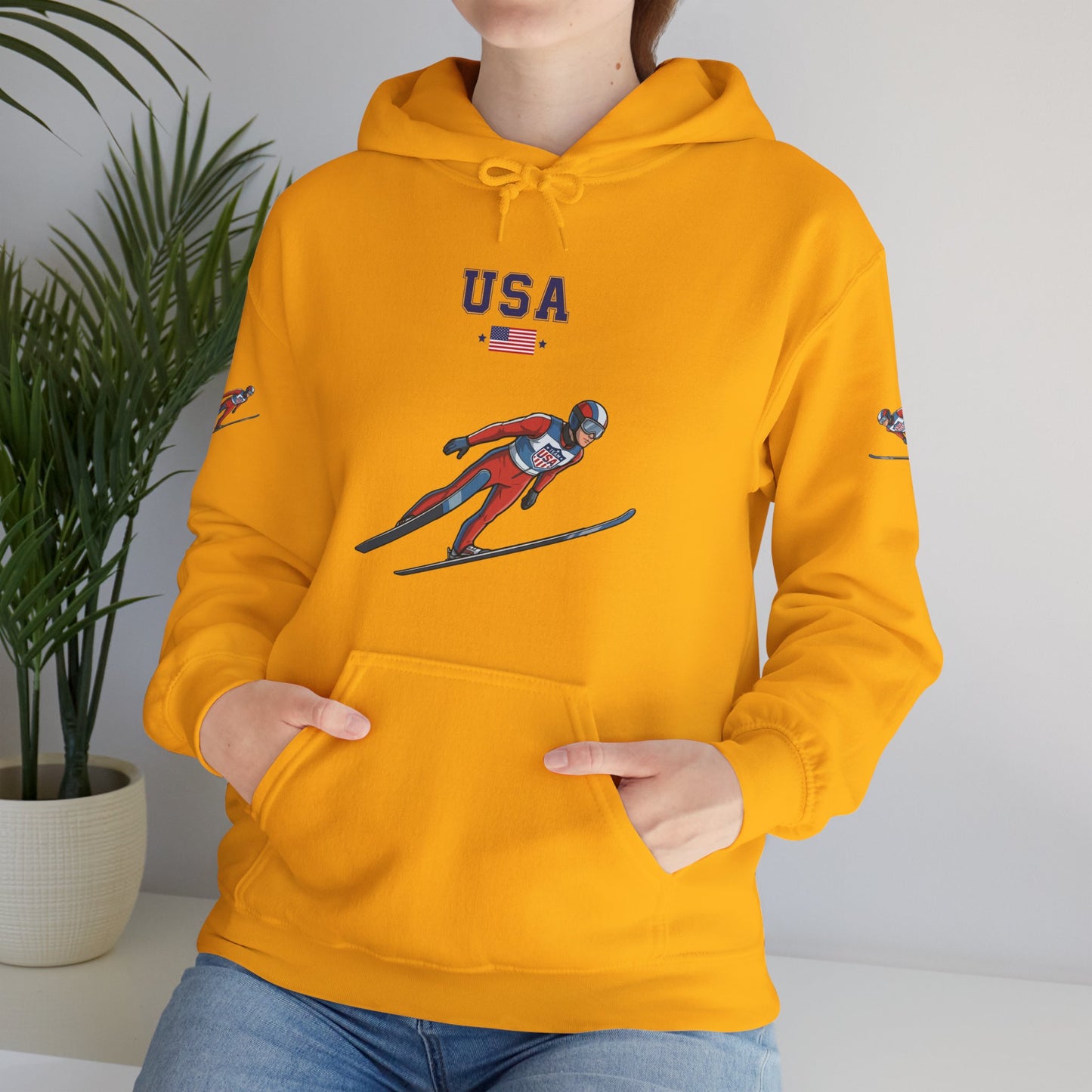 Princess Grace  TEAM USA  Unisex Heavy Blend Hooded Sweatshirt
