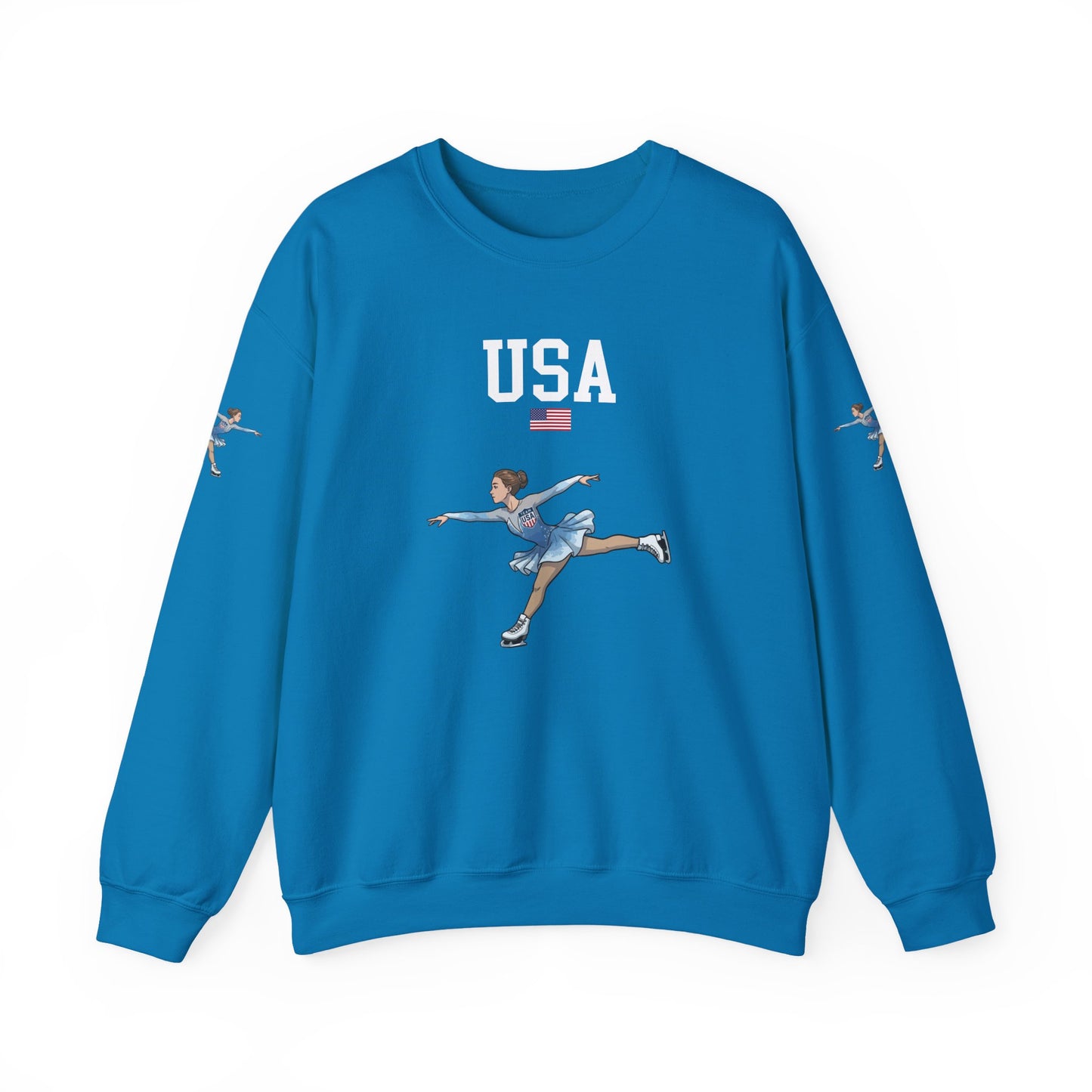 Princess Grace  TEAM USA  Unisex Heavy Blend  Crewneck Sweatshirt