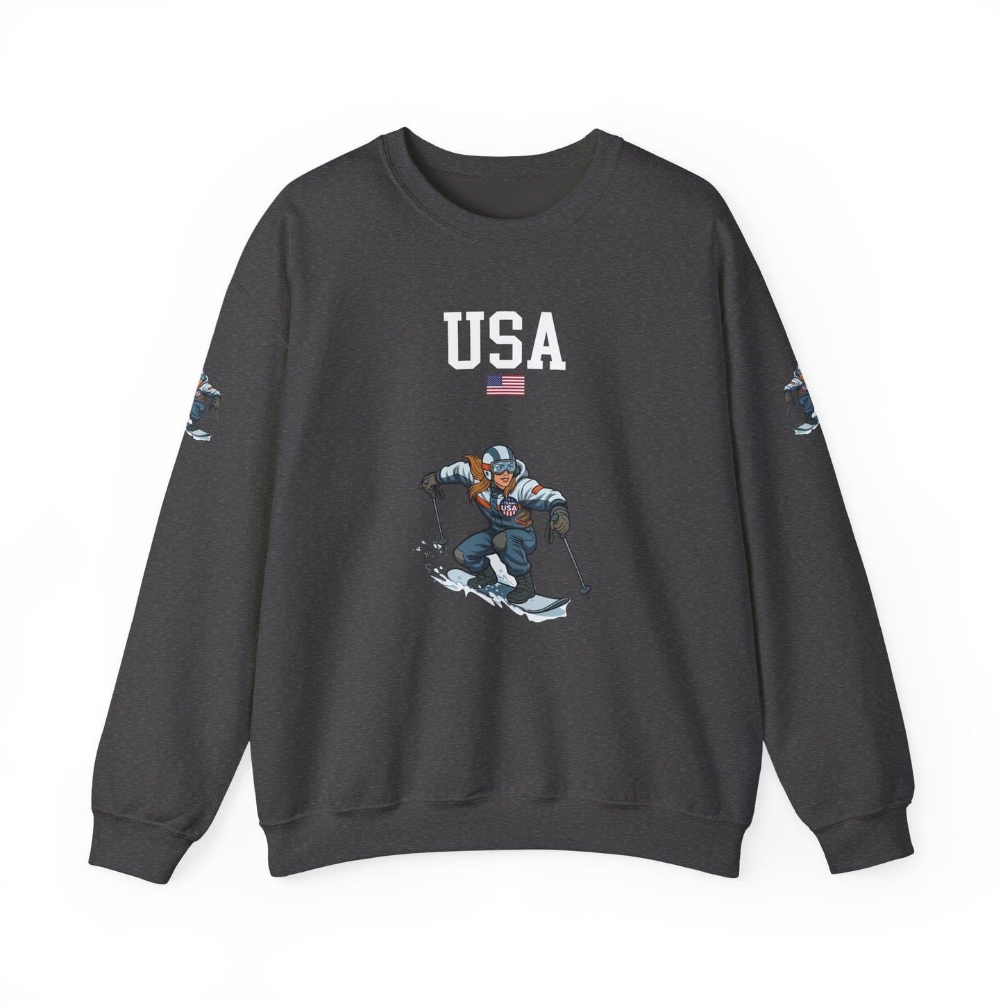 Princess Grace  TEAM USA  Unisex Heavy Blend  Crewneck Sweatshirt